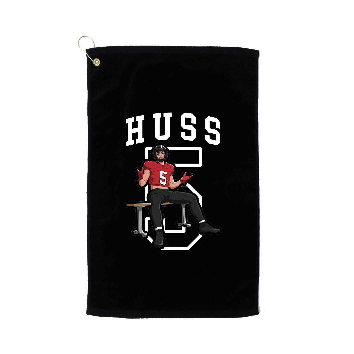 Golf Towel — Shirsey in Black