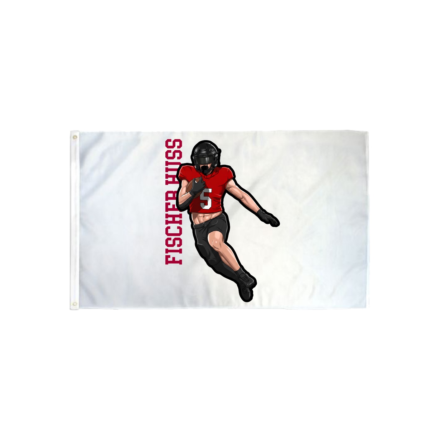 3x5 Flag — Name Vertical in Classic