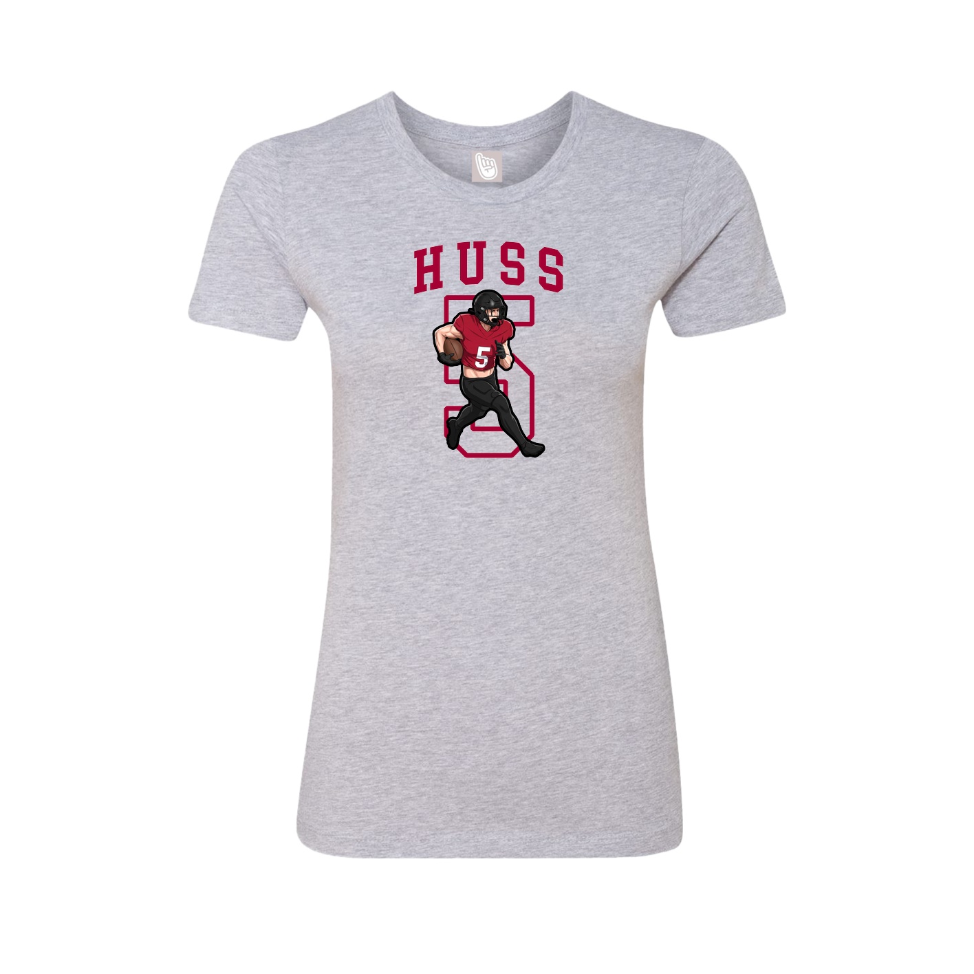 Fitted Women's Tee — Shirsey in Grey