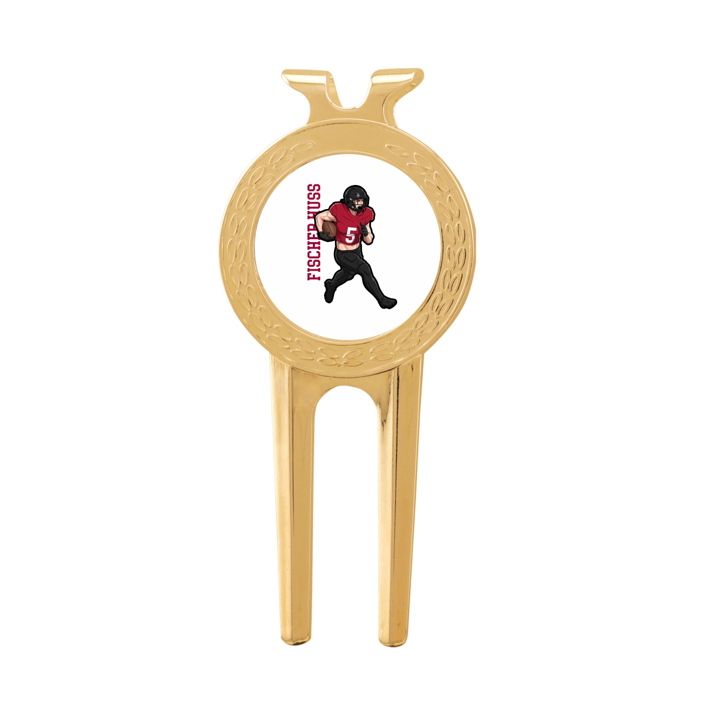 Divot Tool with Ball Marker — Name Vertical in Classic