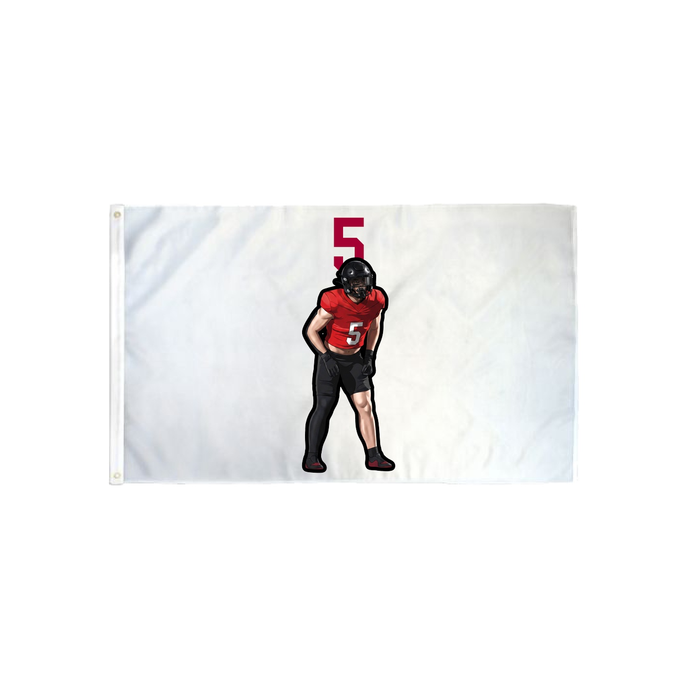 3x5 Flag — Number Top in Classic