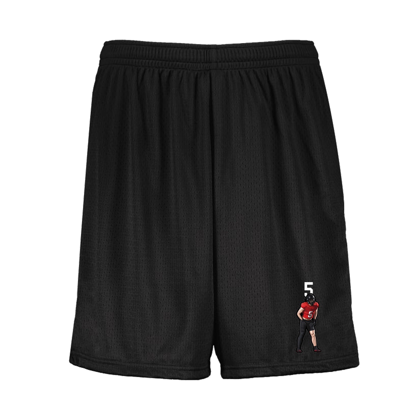 Shorts — Number Top in Black