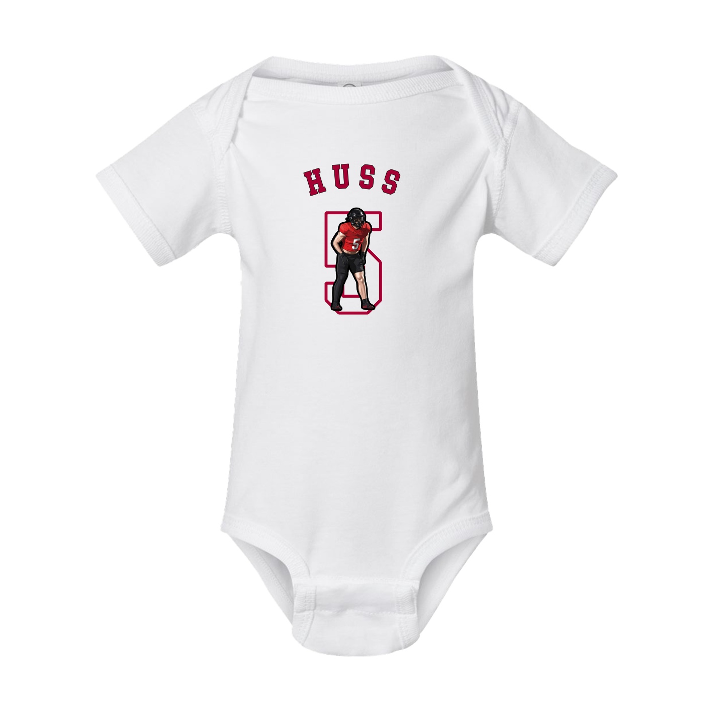 Baby Onesie — Shirsey Arch in White