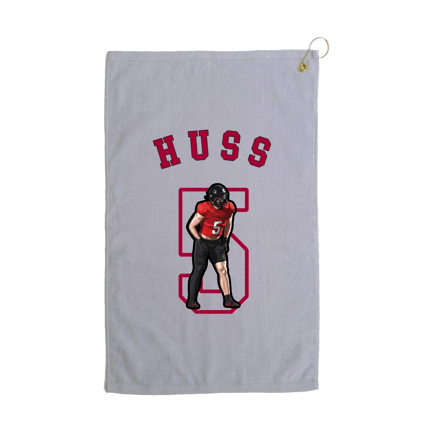 Golf Towel — Shirsey Arch in Grey