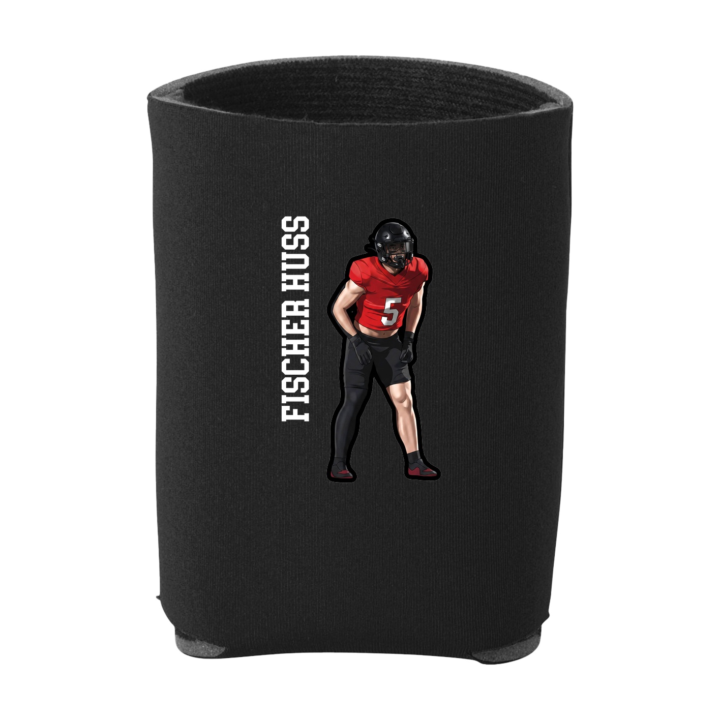 Can Holder — Name Vertical in Black