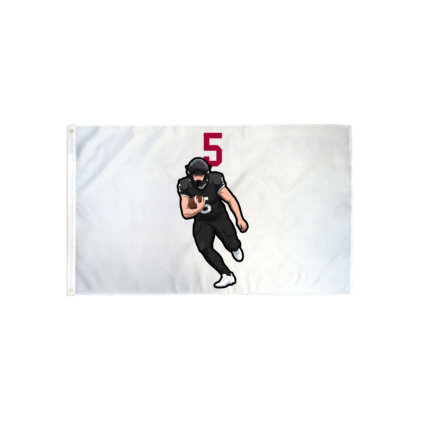 3x5 Flag — Number Top in Classic