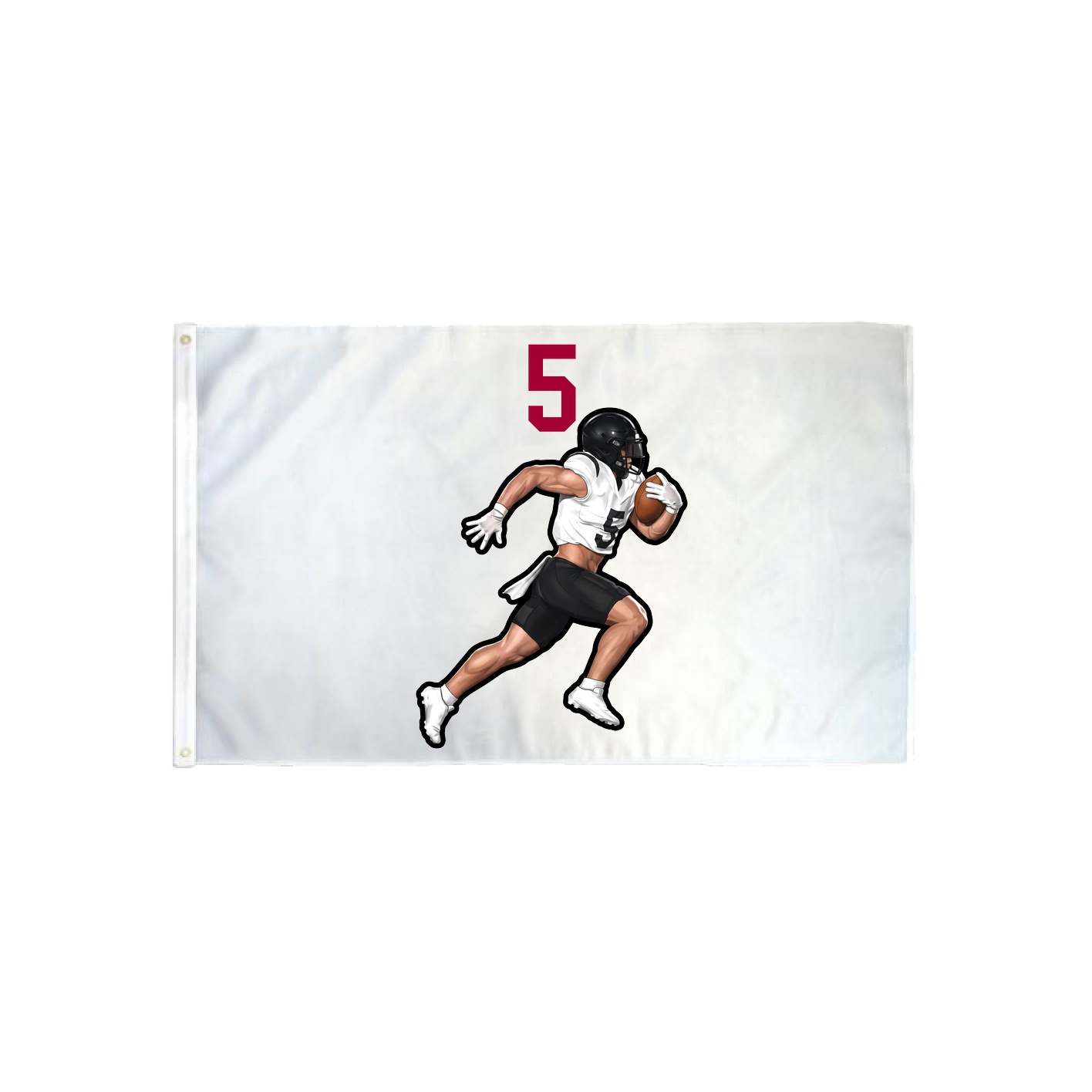 3x5 Flag — Number Top in Classic