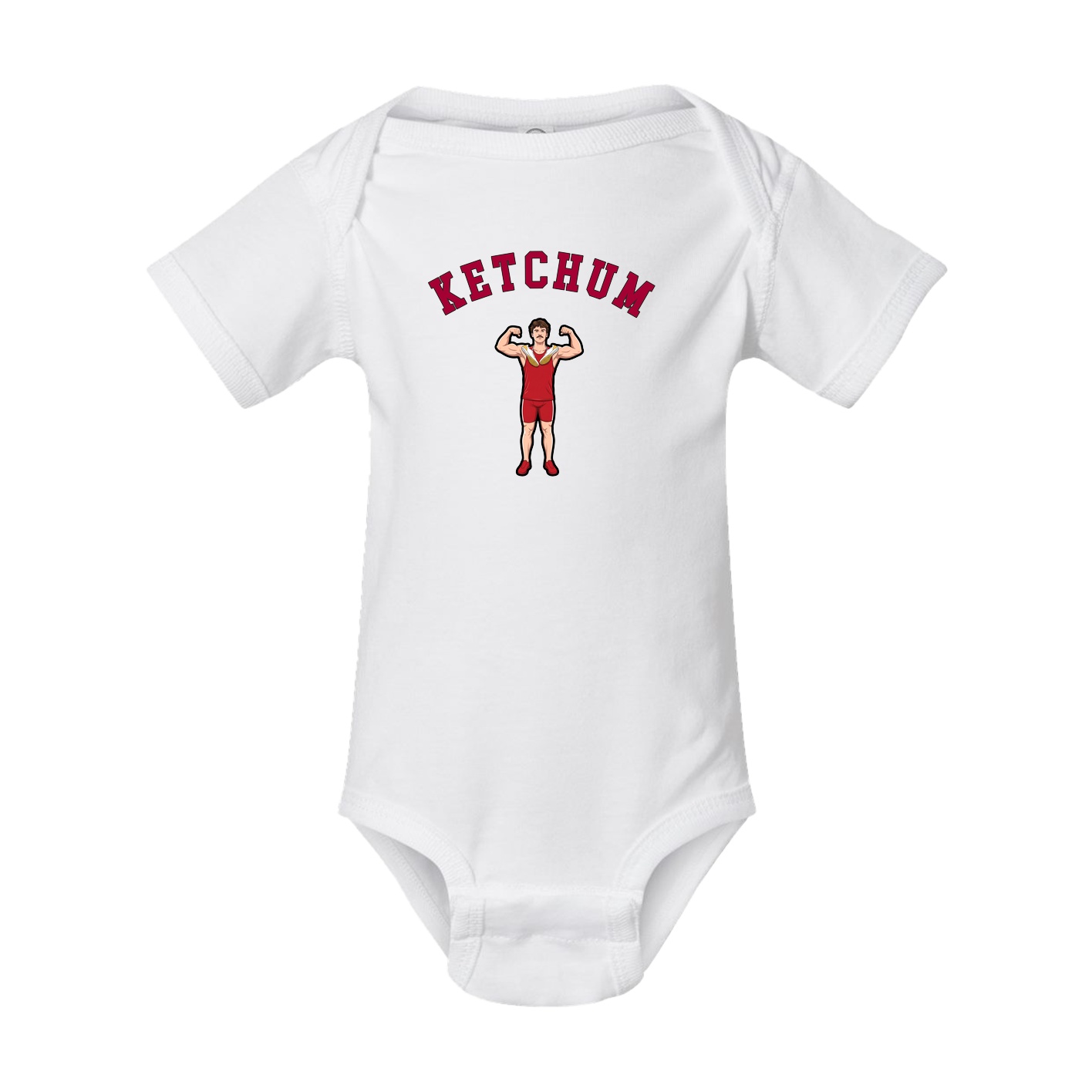 Baby Onesie — Shirsey Arch in White