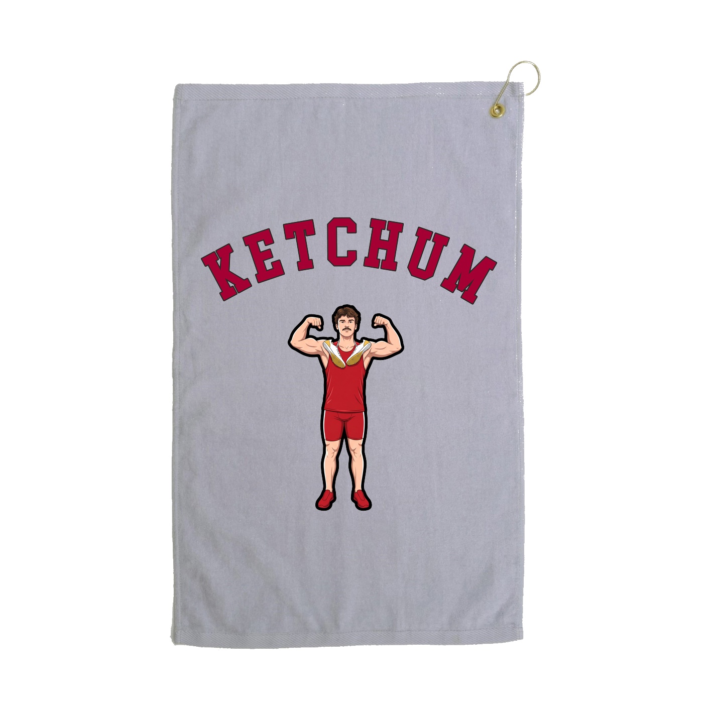 Golf Towel — Shirsey Arch in Grey