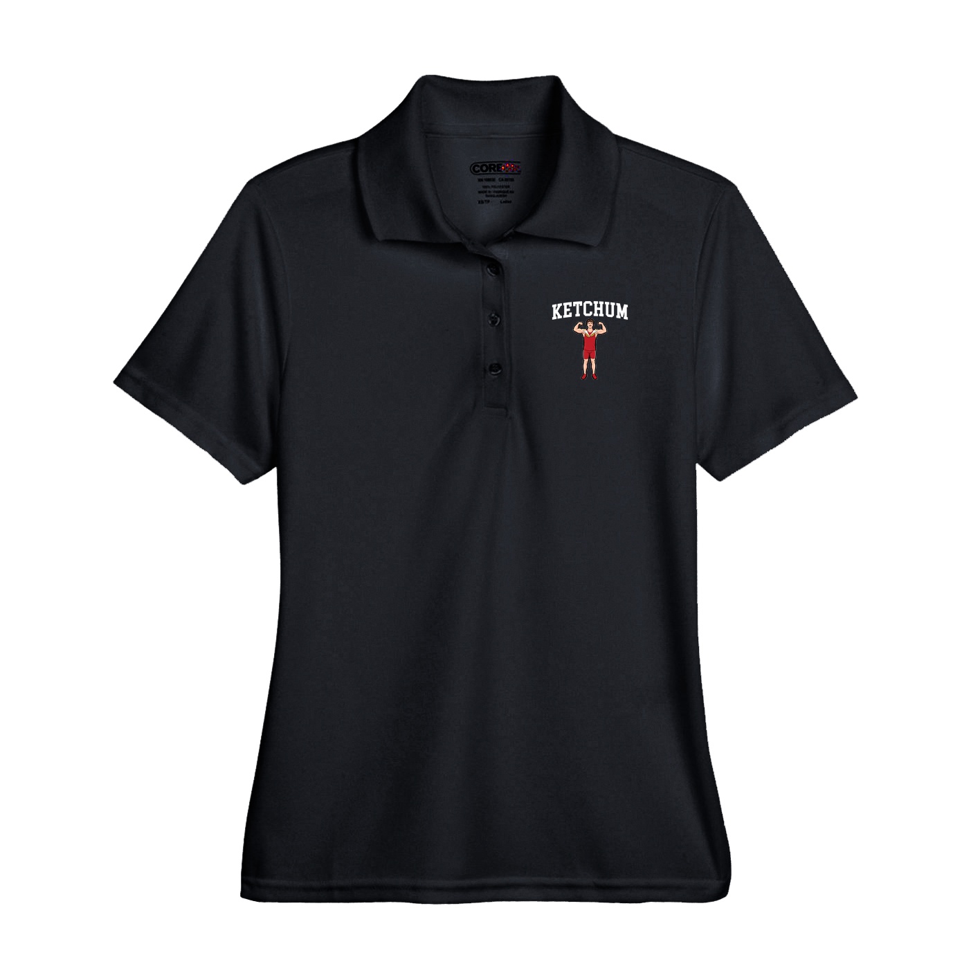 Performance Polo — Shirsey in Black