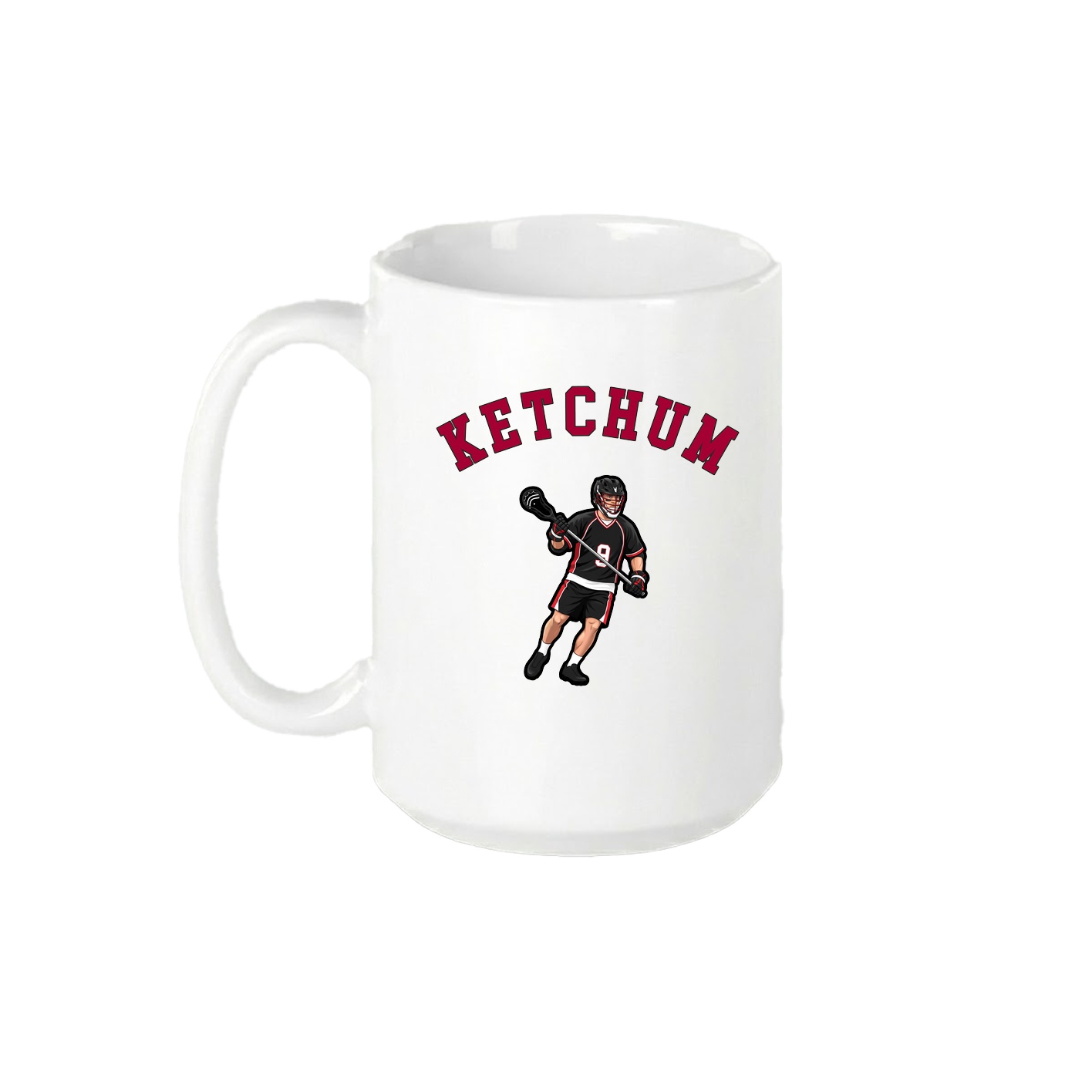 15oz Coffee Mug — Shirsey Arch in White
