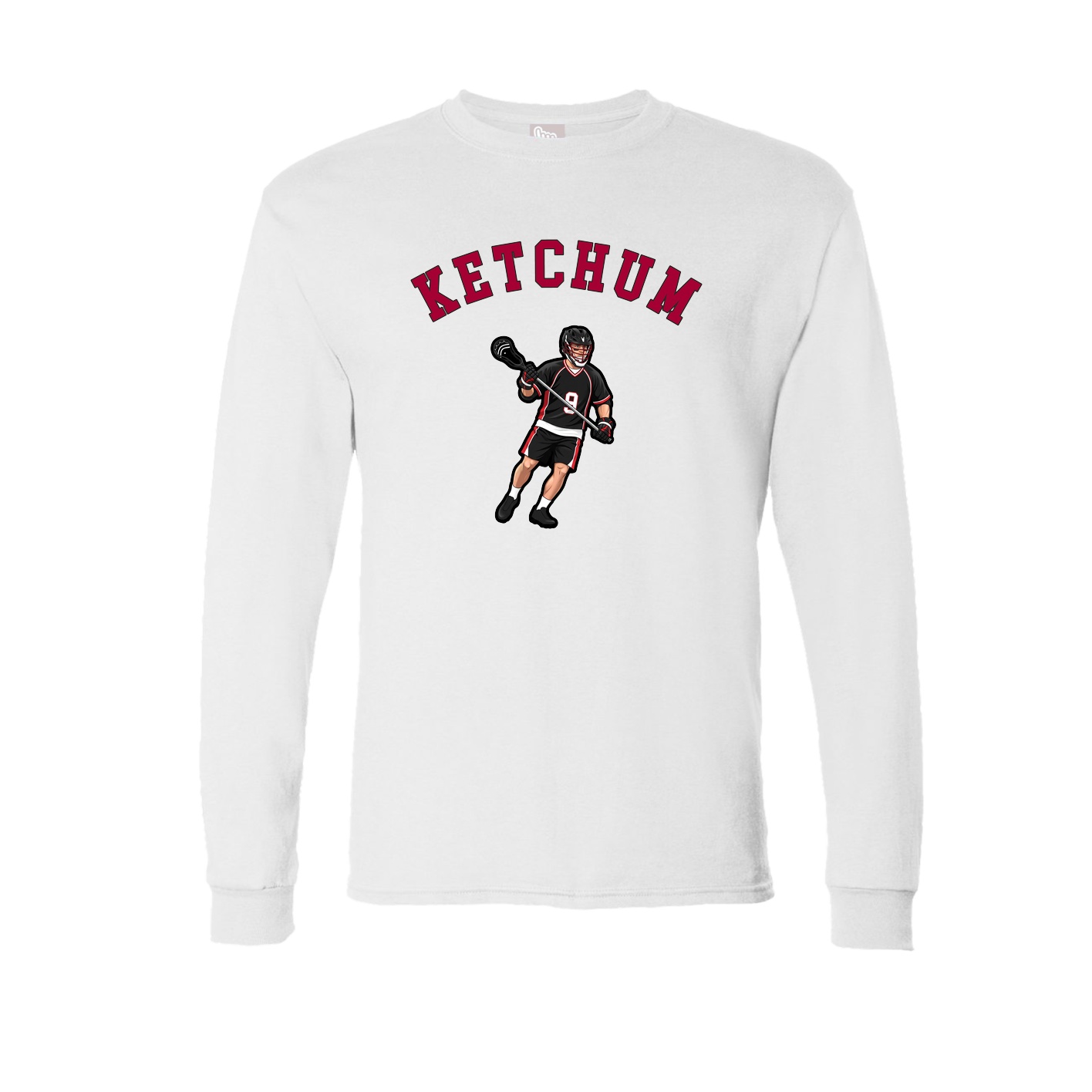 Long Sleeve Tee — Shirsey Arch in White