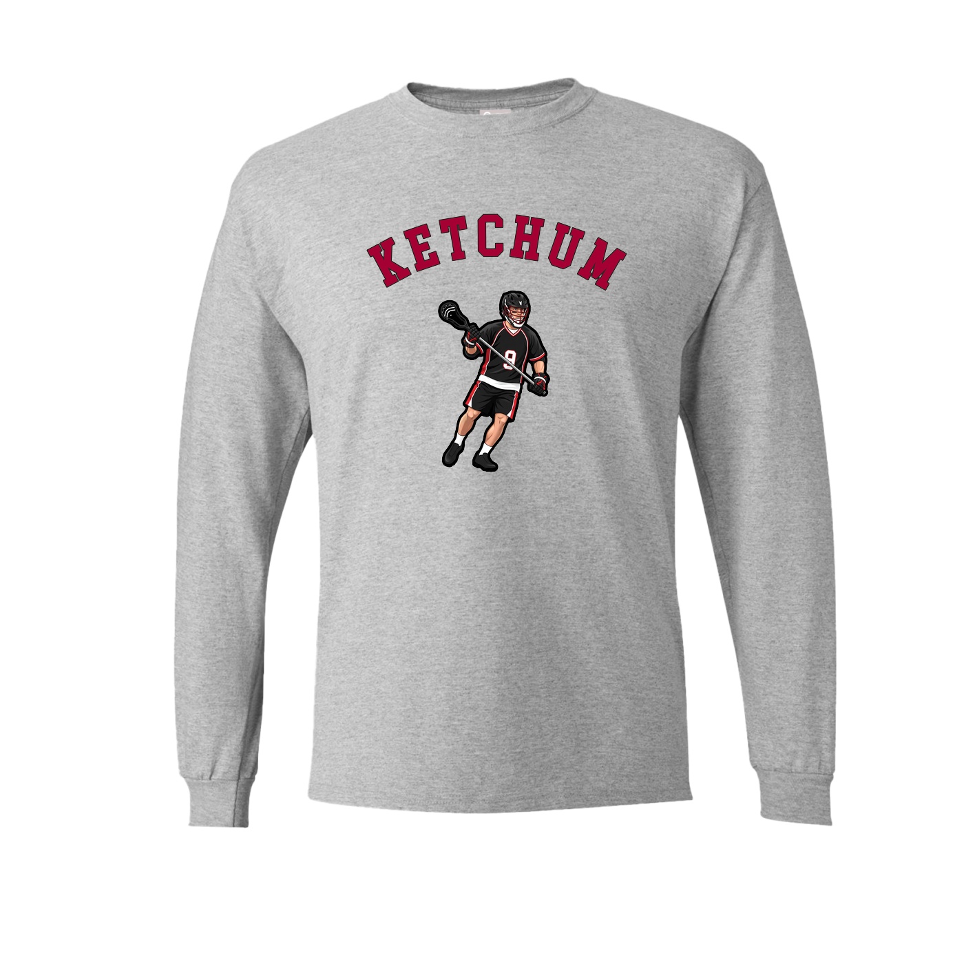 Long Sleeve Tee — Shirsey Arch in Grey