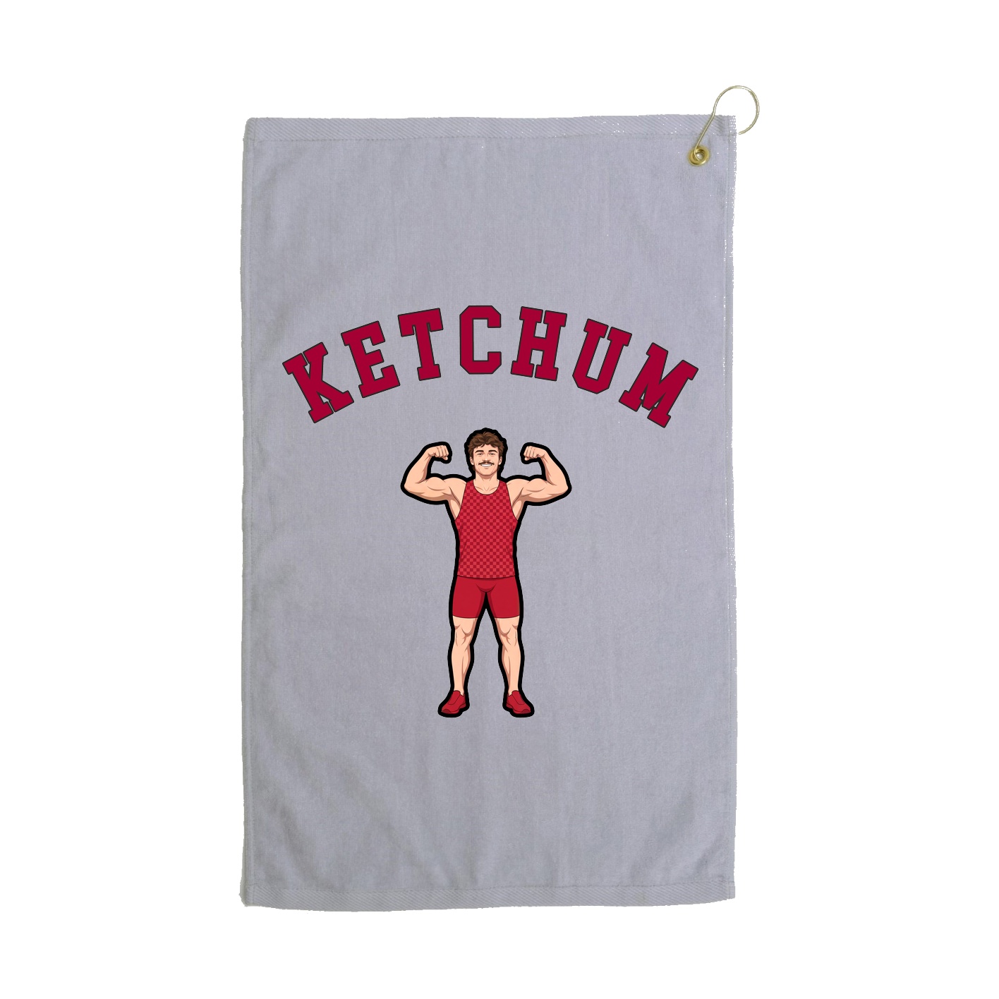 Golf Towel — Shirsey Arch in Grey