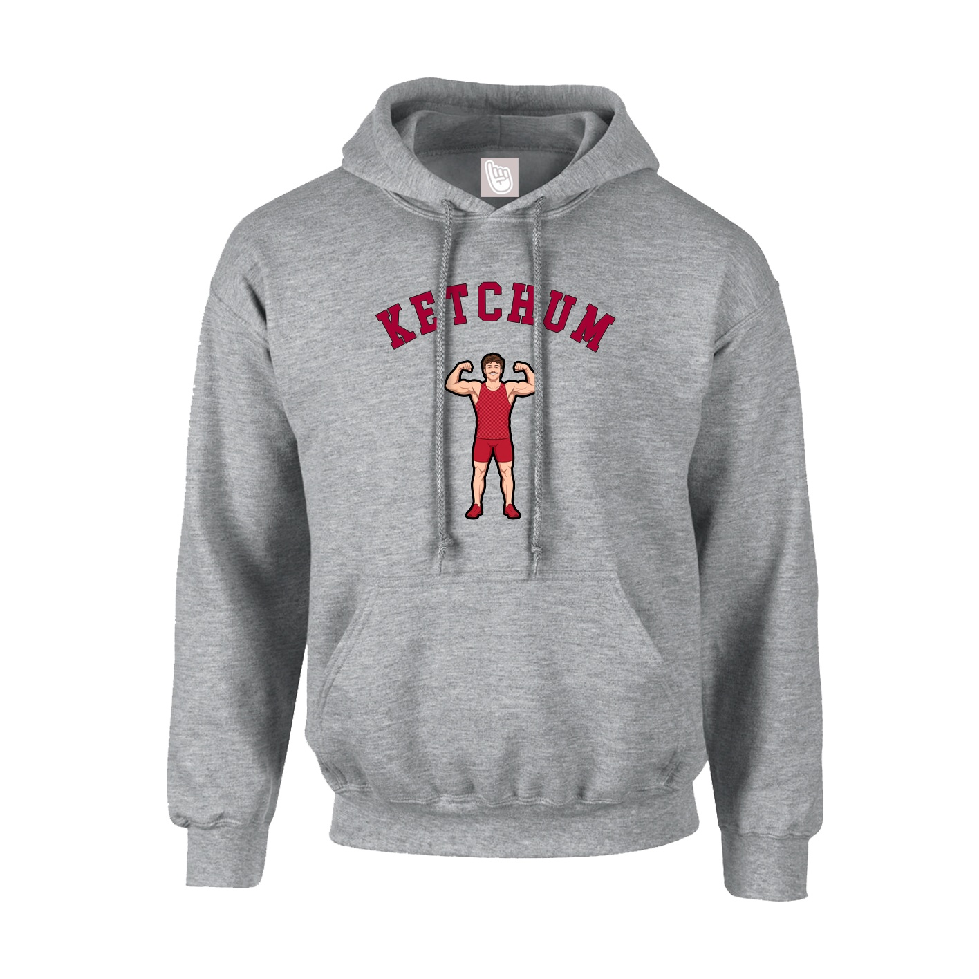 Youth Hoodie — Shirsey Arch in Grey