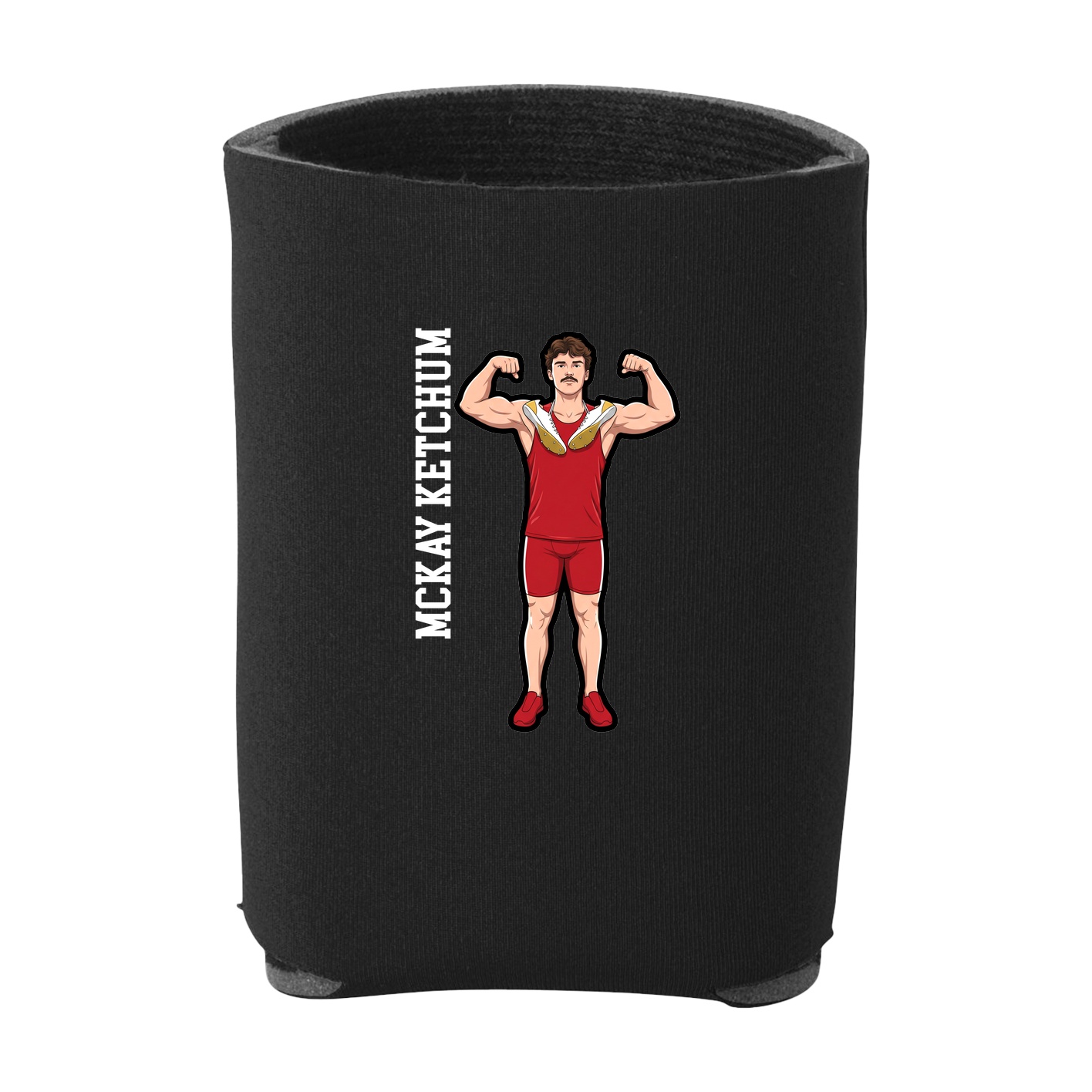 Can Holder — Name Vertical in Black