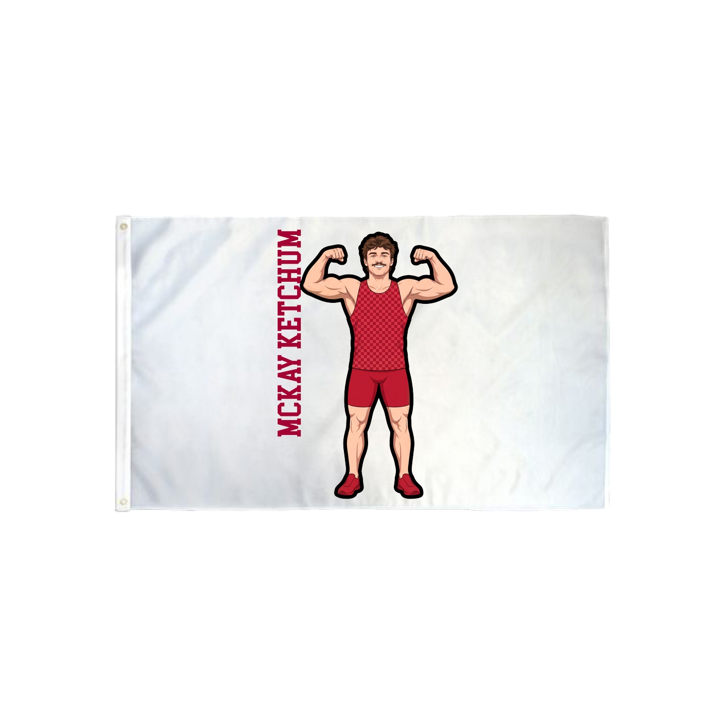 3x5 Flag — Name Vertical in Classic