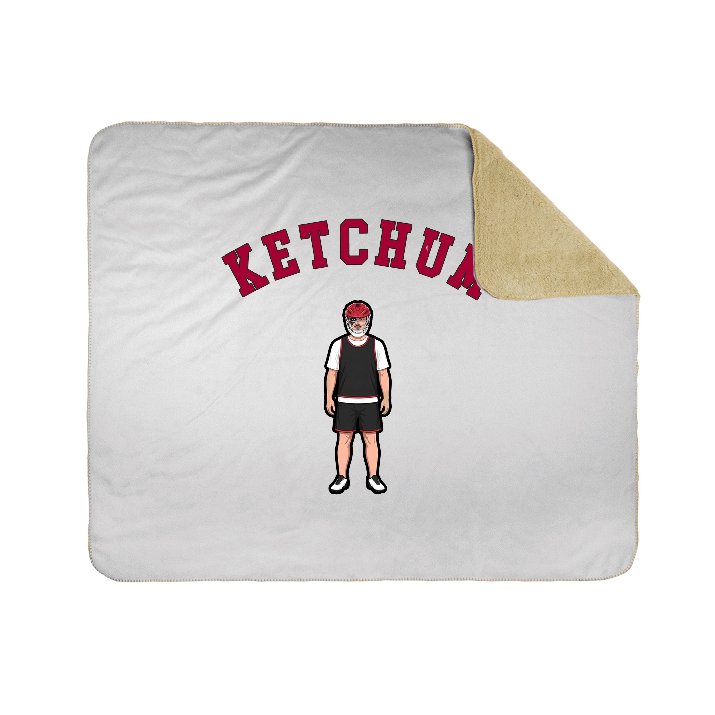 Throw Blanket — Shirsey Arch in White