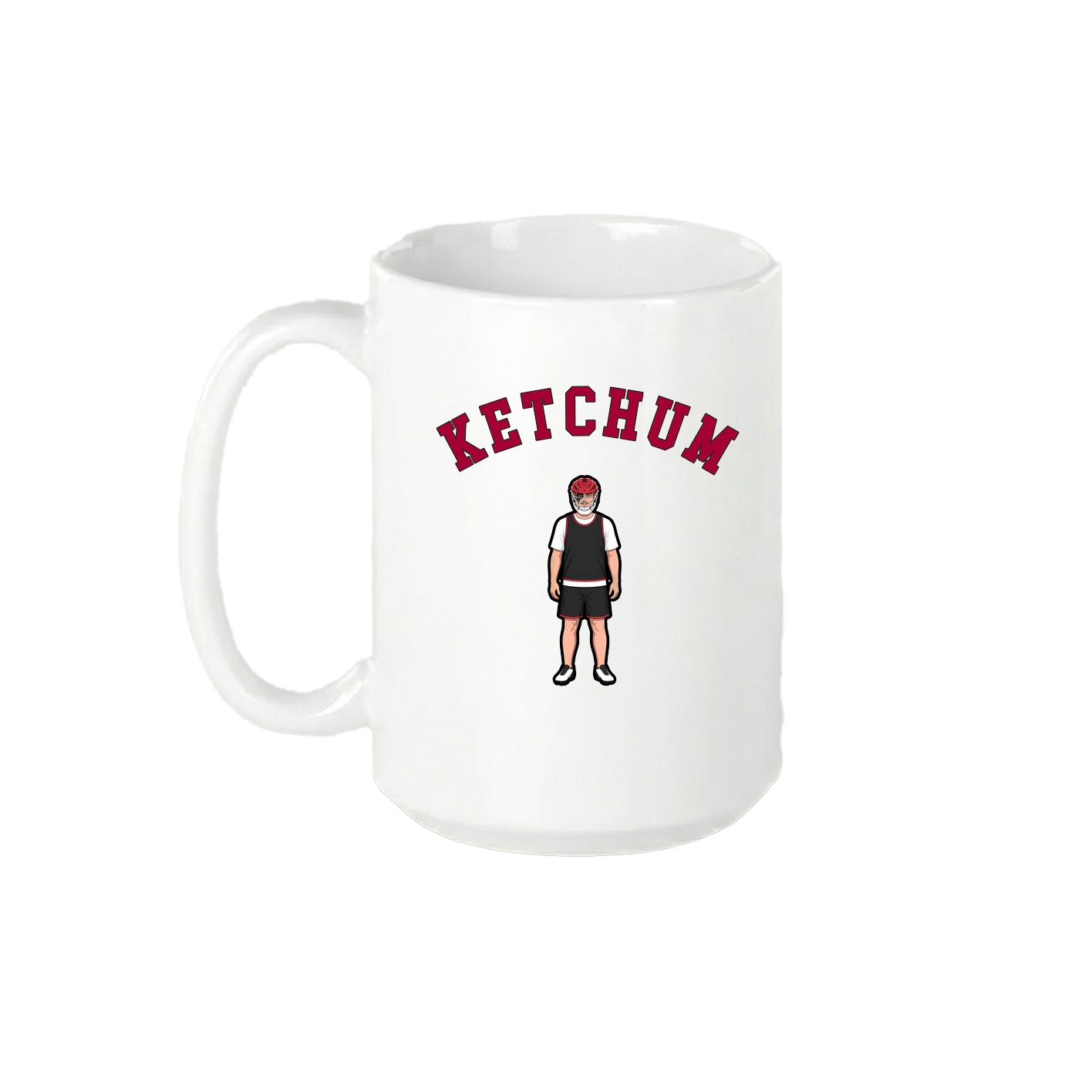 15oz Coffee Mug — Shirsey Arch in White