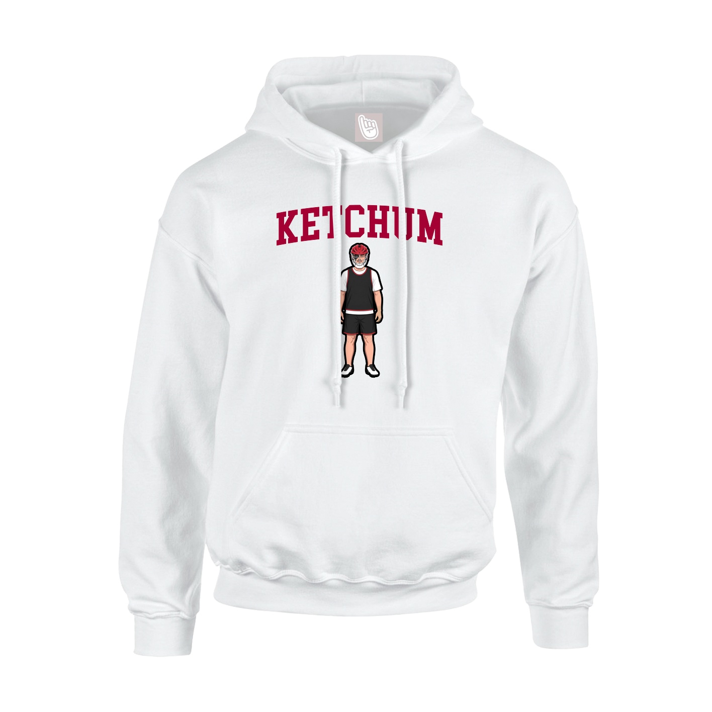 Hoodie — Shirsey in White