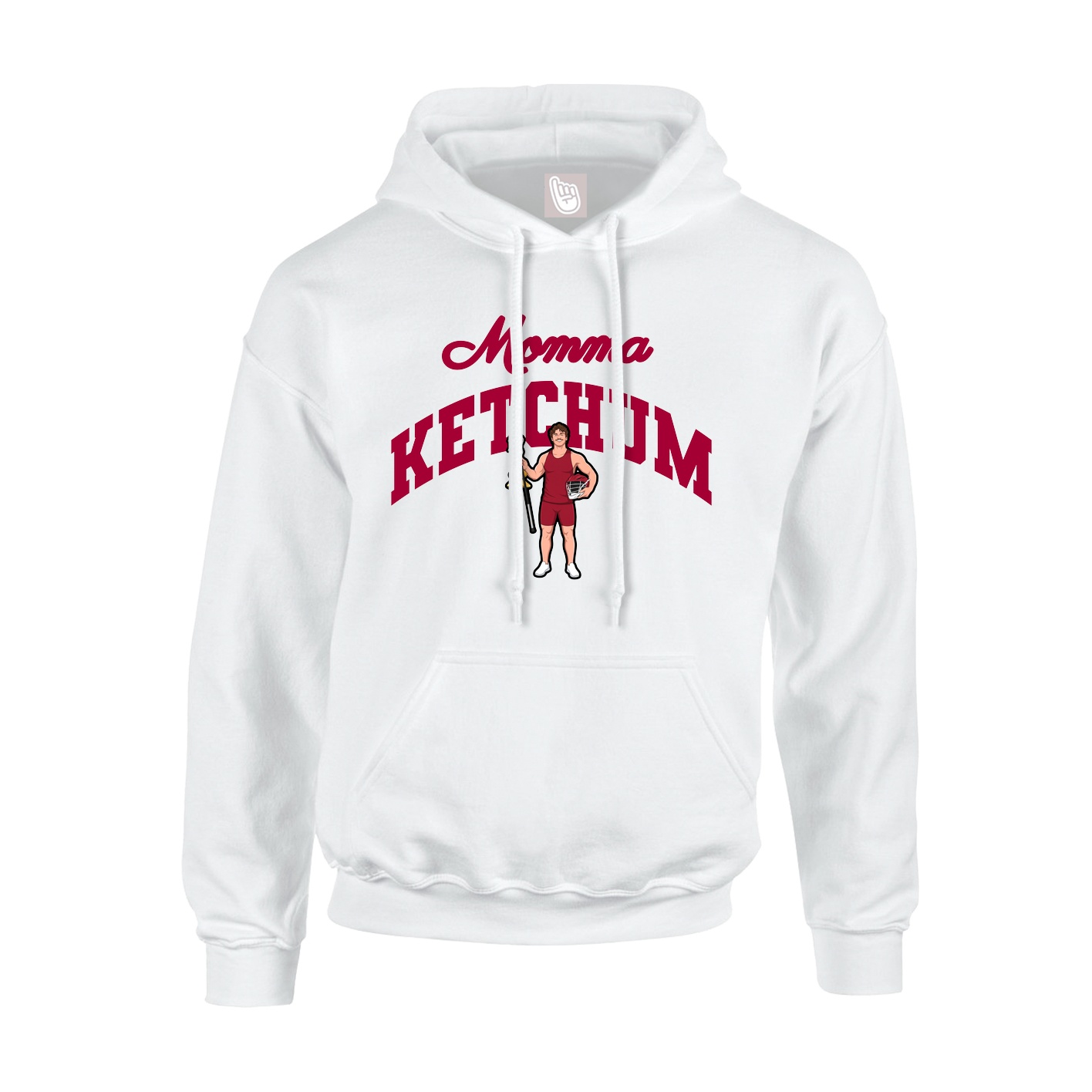 Youth Hoodie — Mothers Day Arch in White