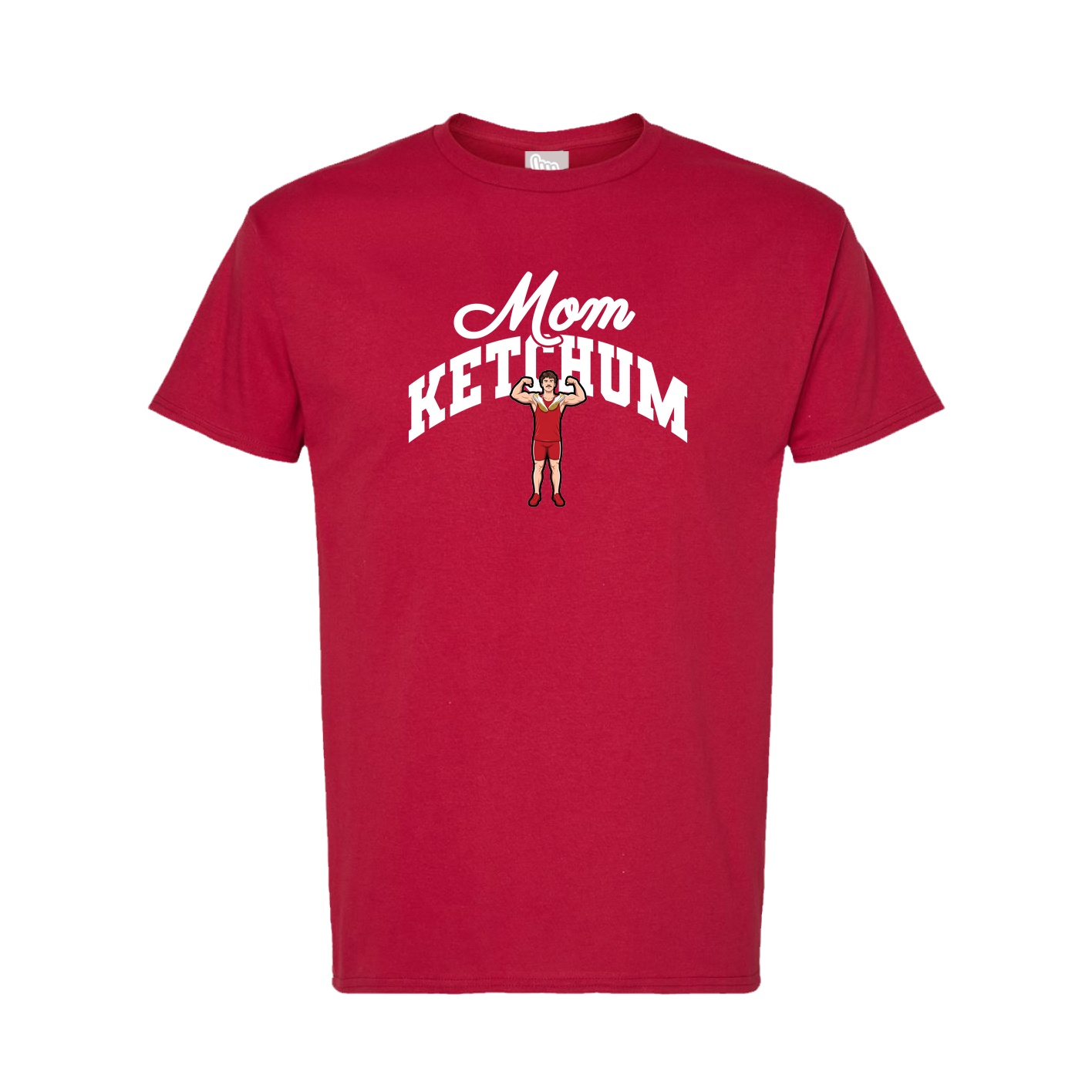 Tee — Mothers Day Arch in Crimson