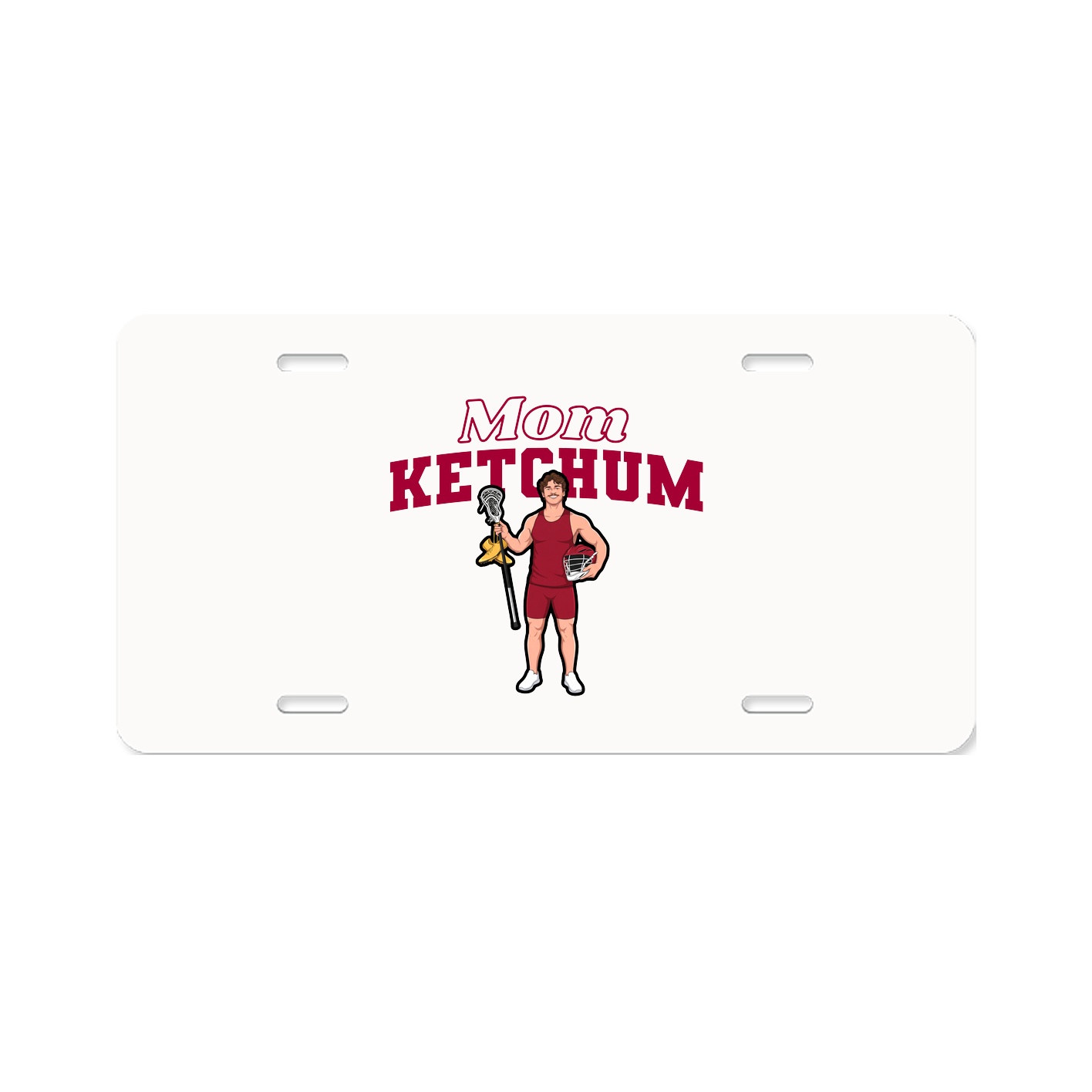 License Plate — Mothers Day Block in Classic