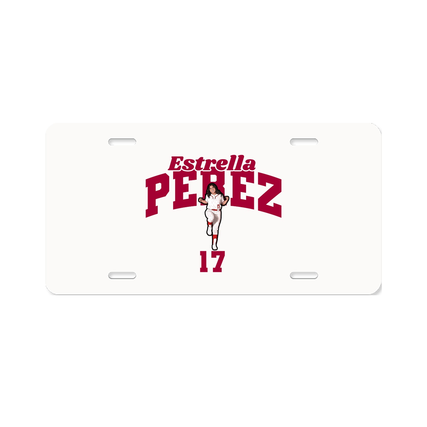 License Plate — Signature Arch in Classic