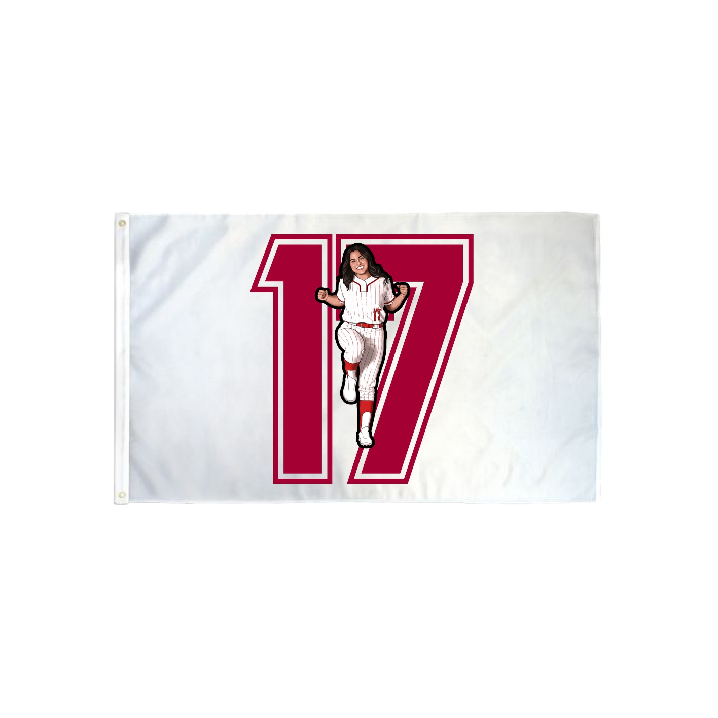 3x5 Flag — Number in Classic