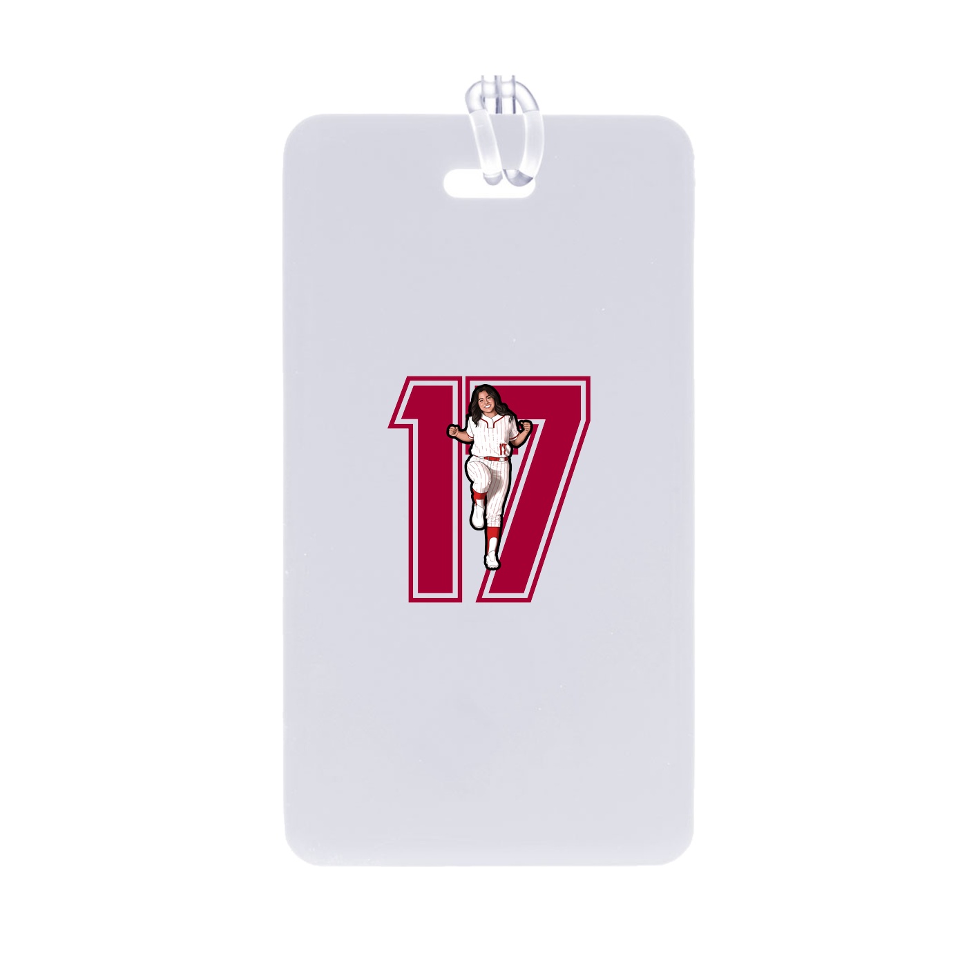 Bag Tag — Number in Classic