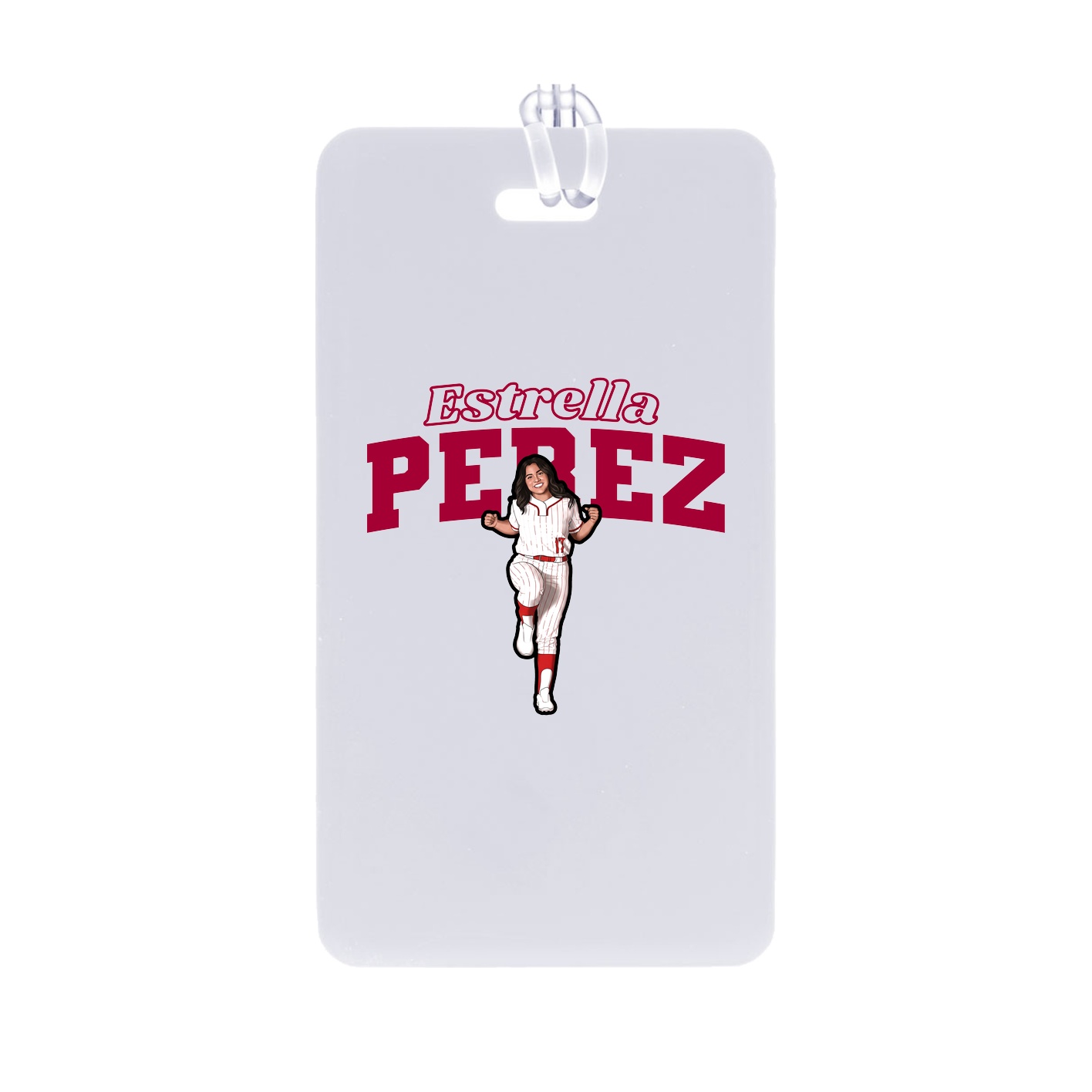 Bag Tag — Name Arch in Classic