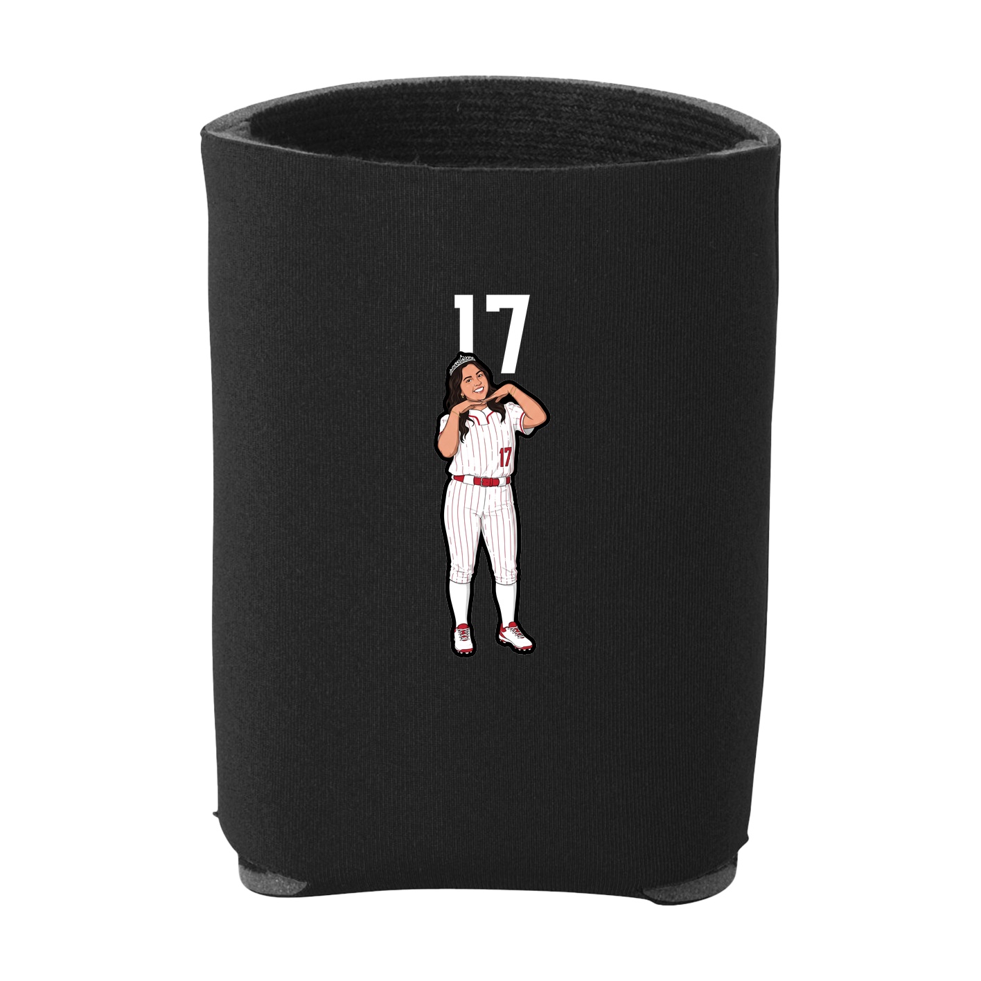 Can Holder — Number Top in Black
