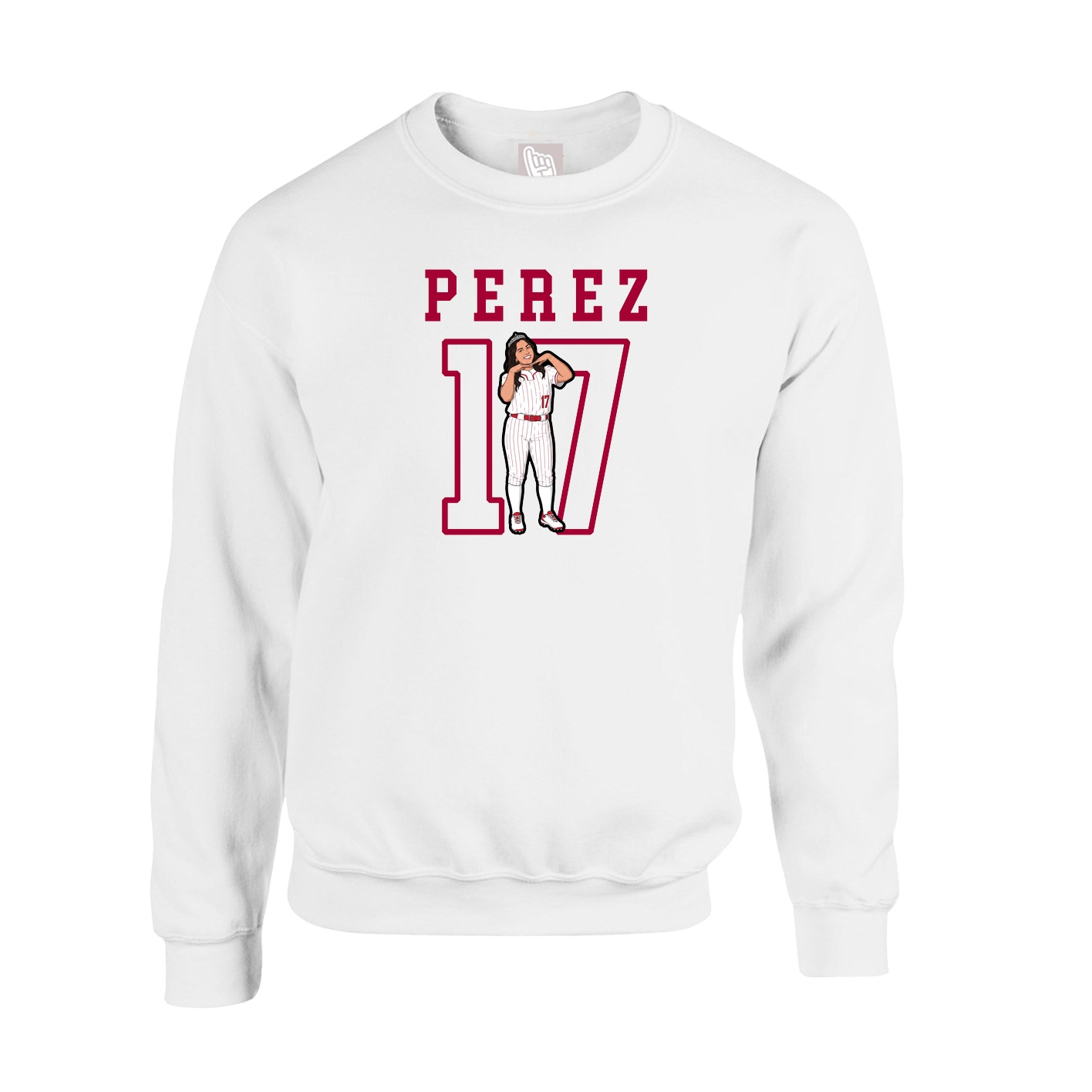 Fleece Crew — Shirsey in White