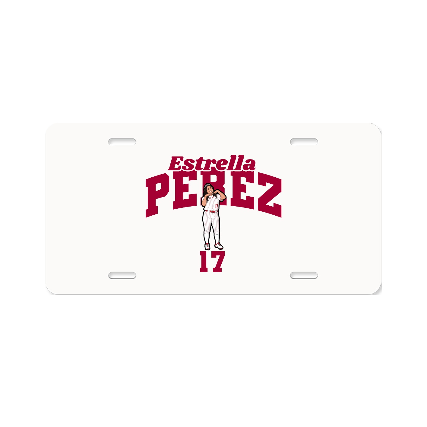 License Plate — Signature Arch in Classic