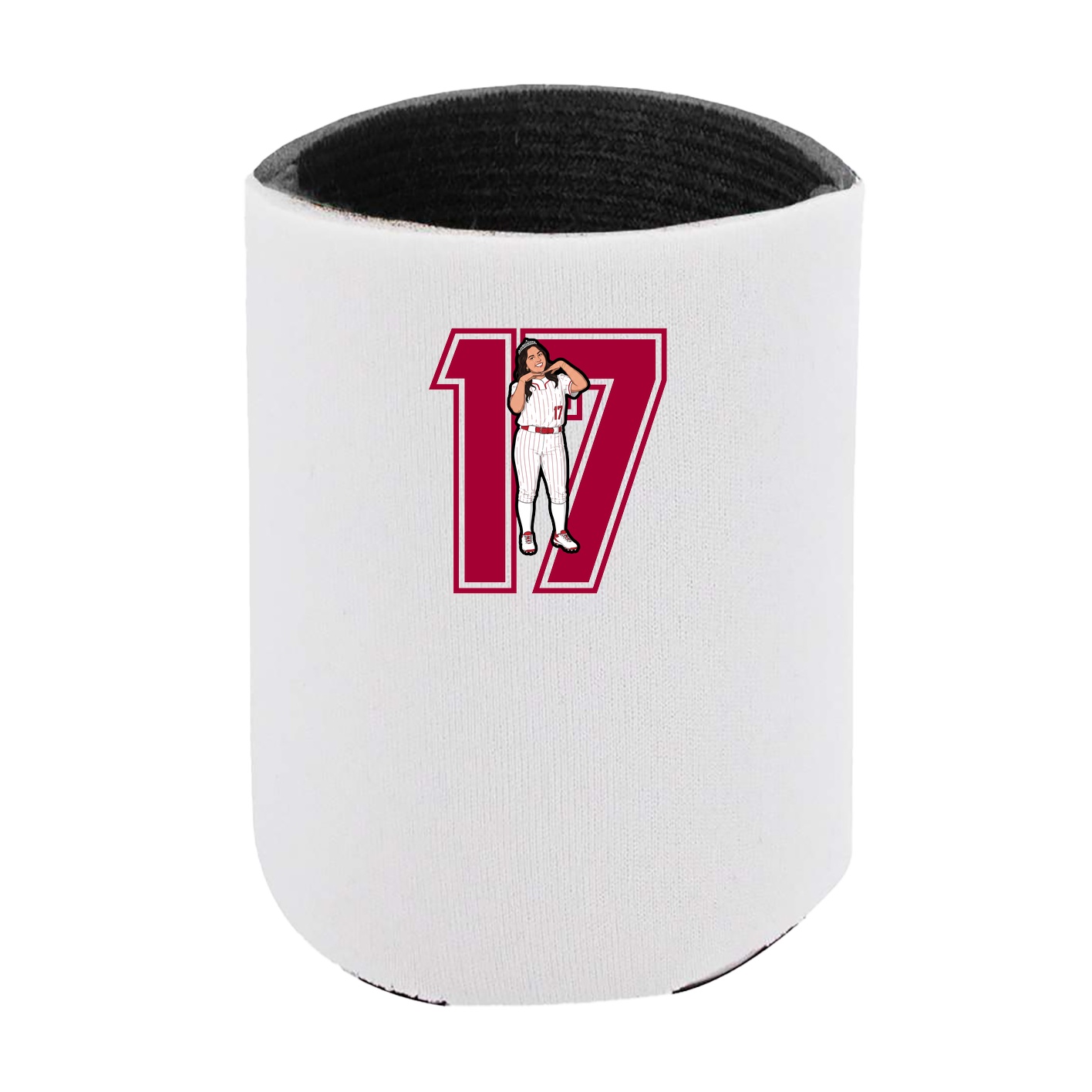 Can Holder — Number in White