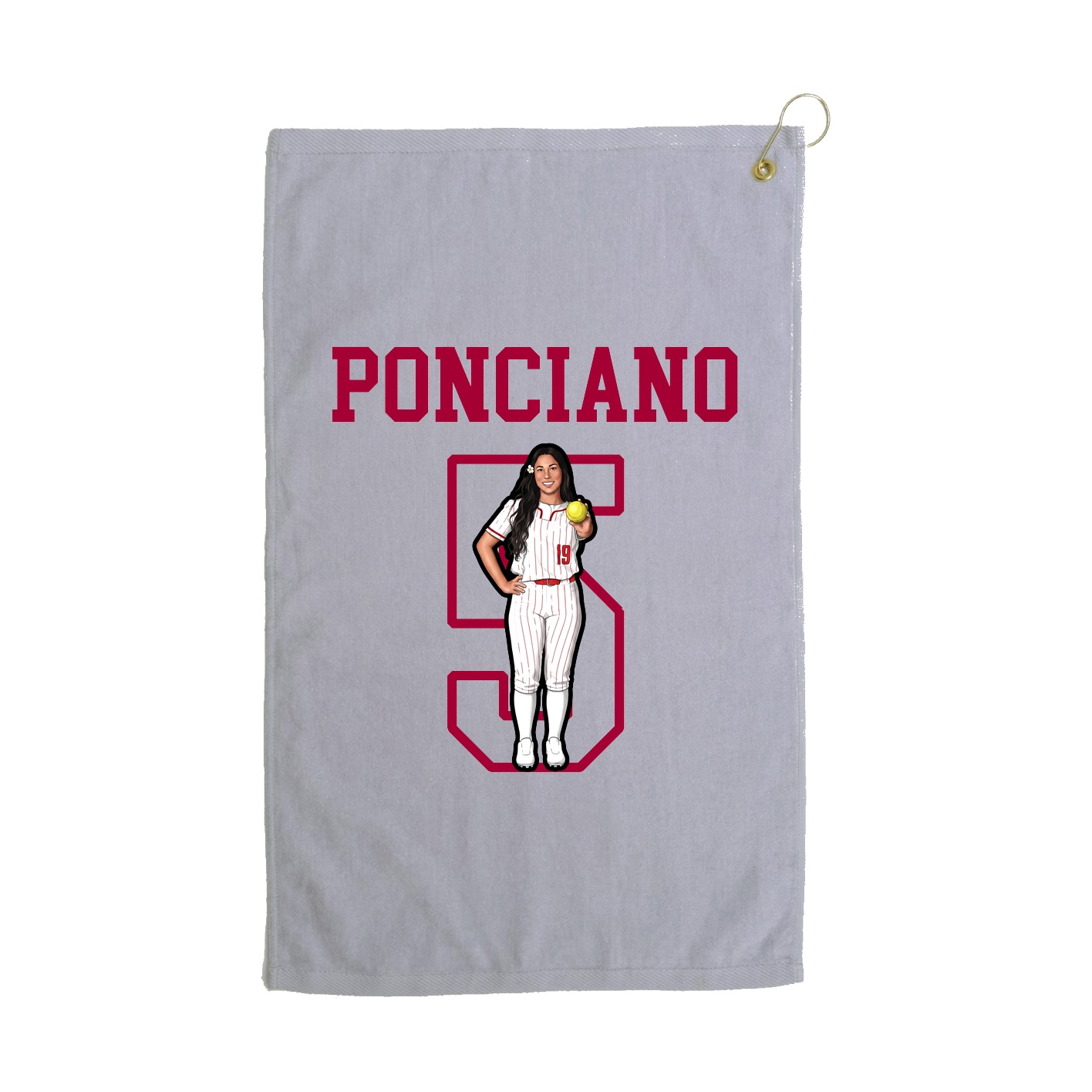 Golf Towel — Shirsey in Grey