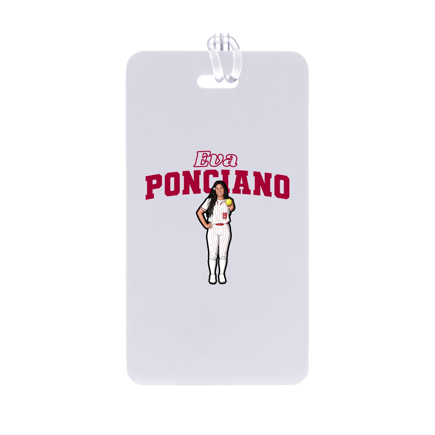 Bag Tag — Name Arch in Classic