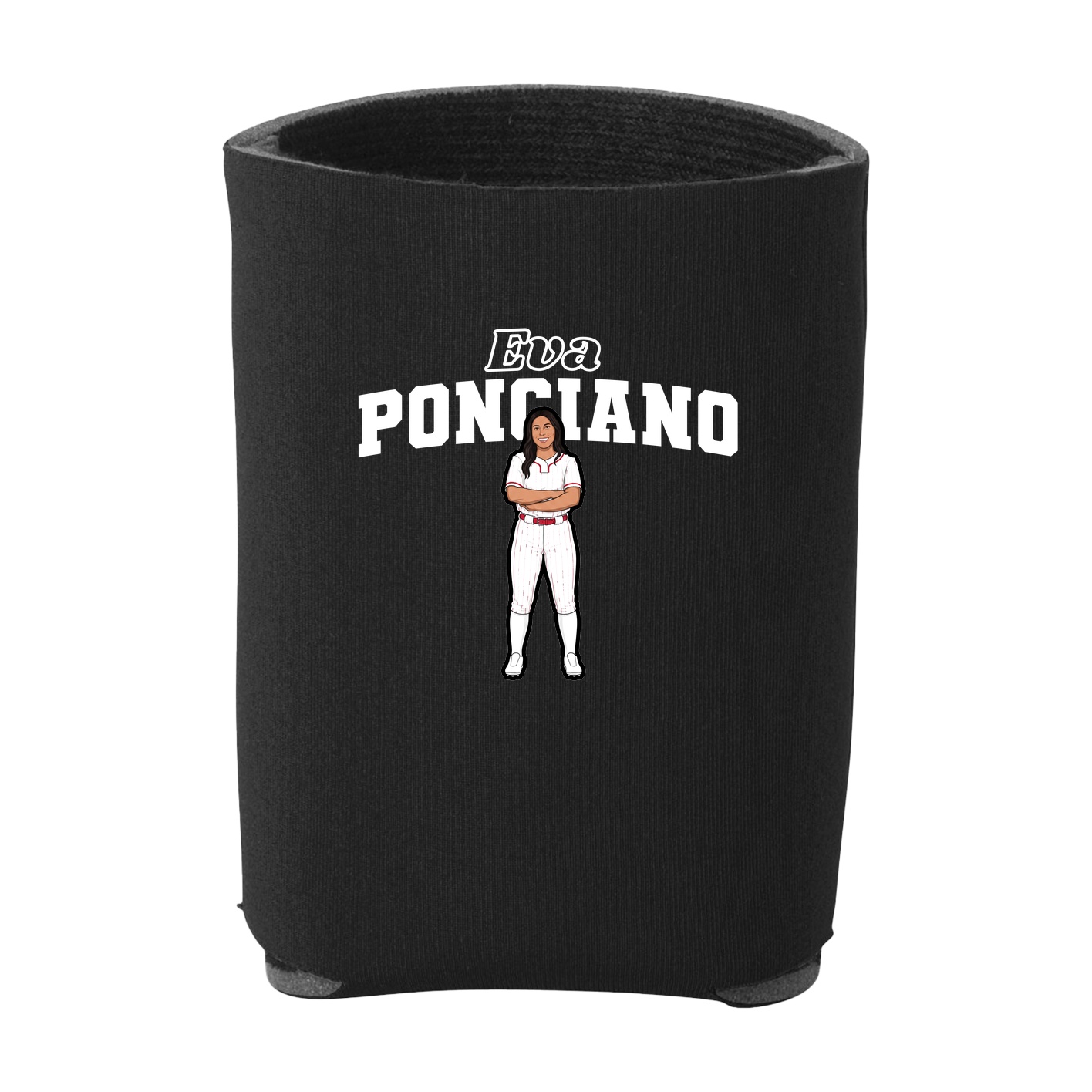 Can Holder — Name Arch in Black
