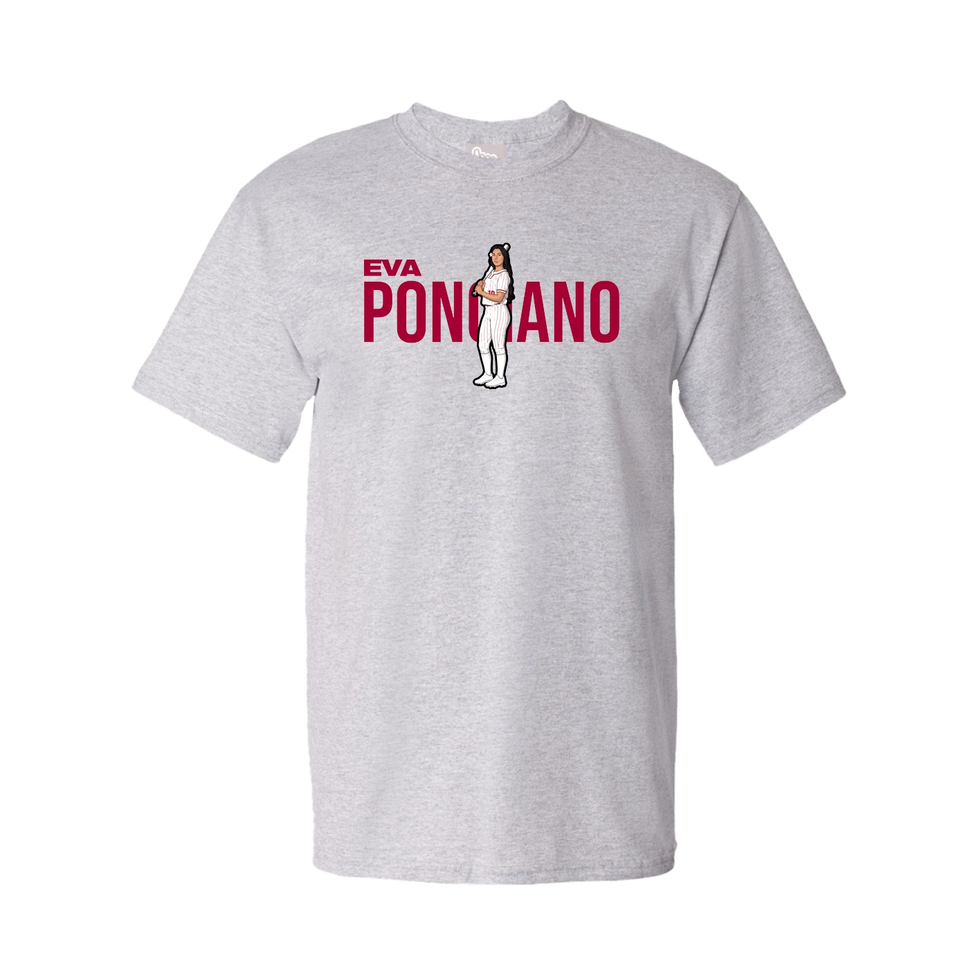 Youth Tee — Player Name in Grey