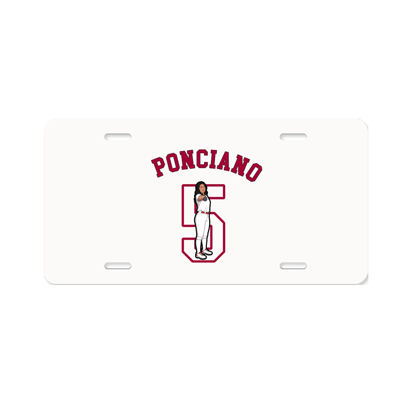 License Plate — Shirsey Arch in Classic