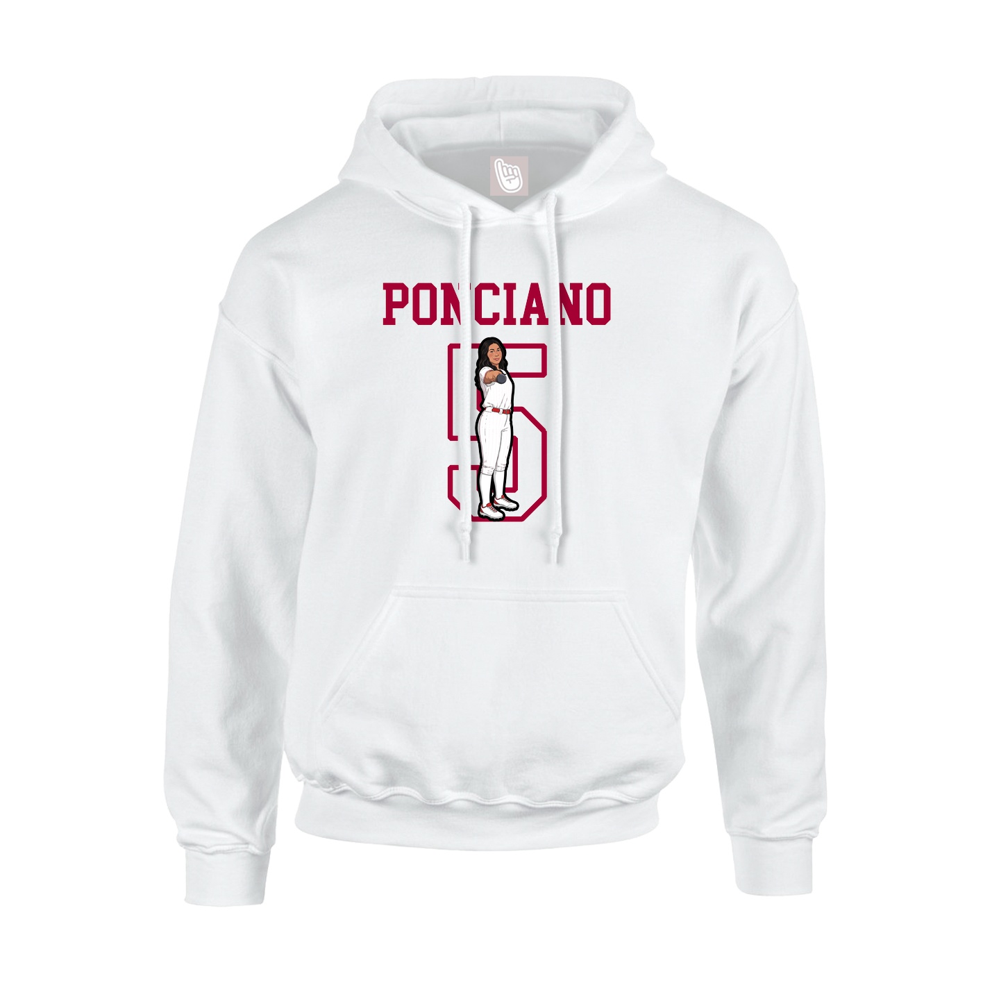 Youth Hoodie — Shirsey in White