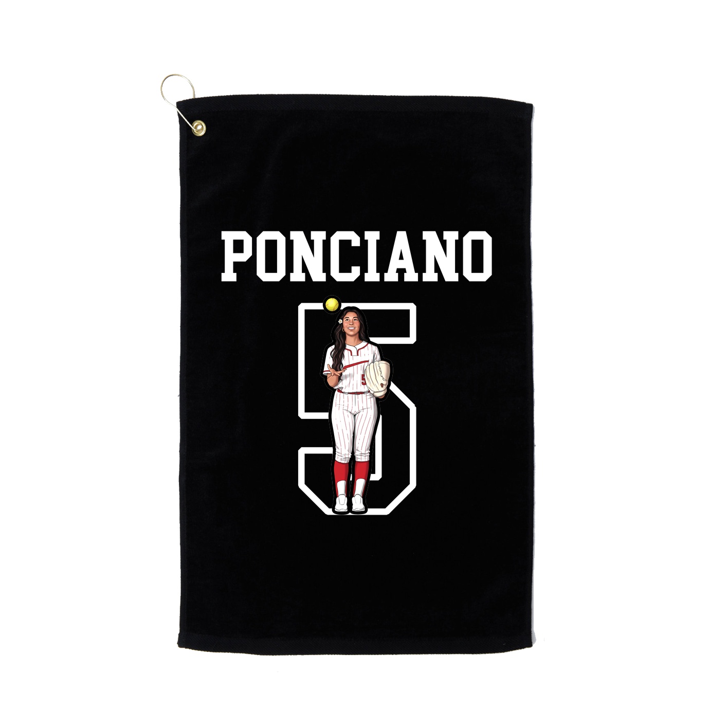 Golf Towel — Shirsey in Black
