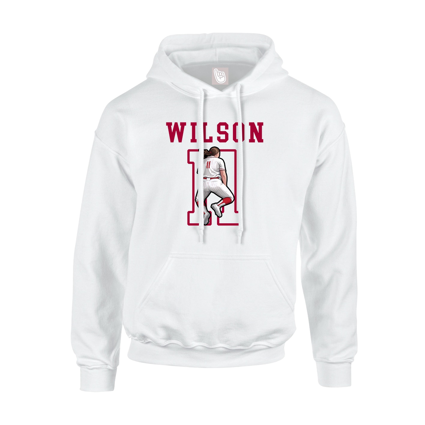 Youth Hoodie — Shirsey in White