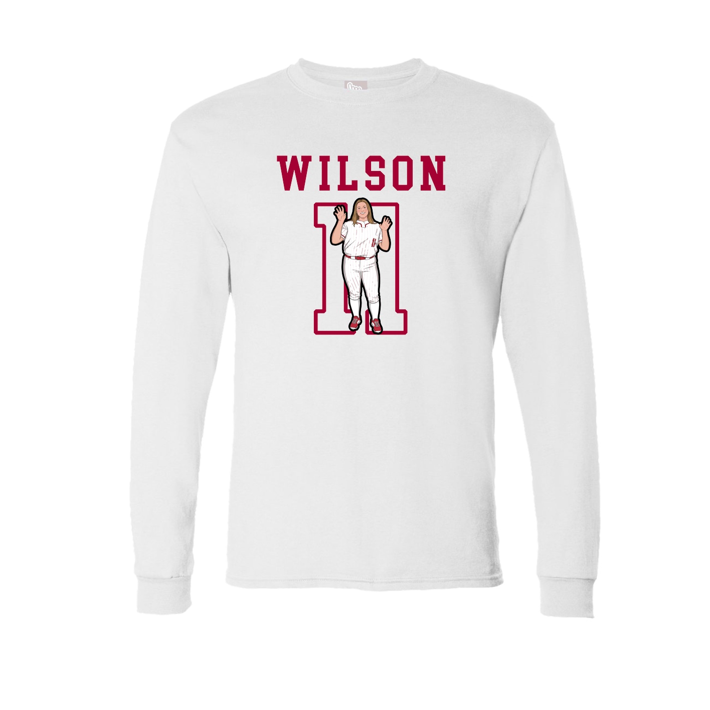 Long Sleeve Tee — Shirsey in White