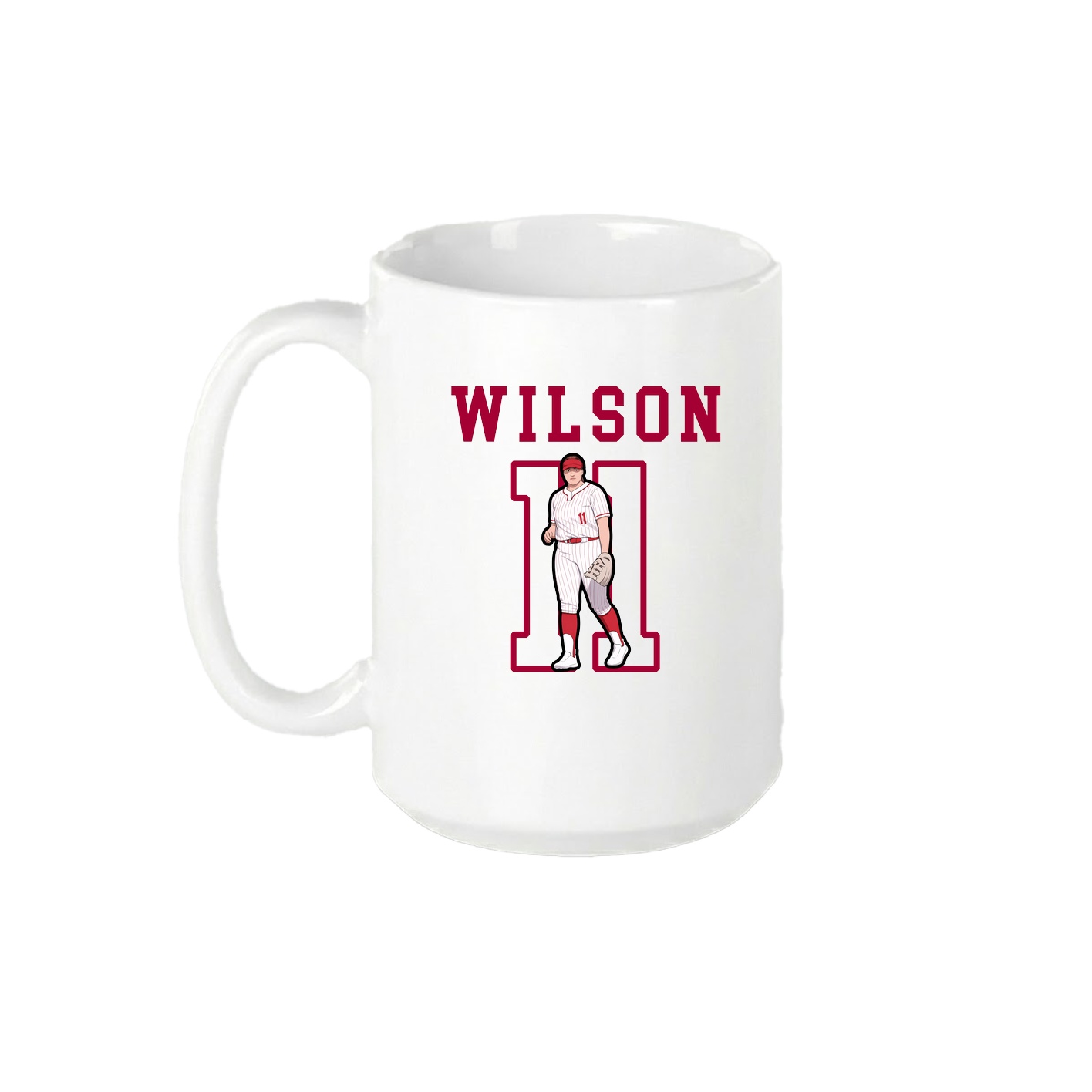 15oz Coffee Mug — Shirsey in White