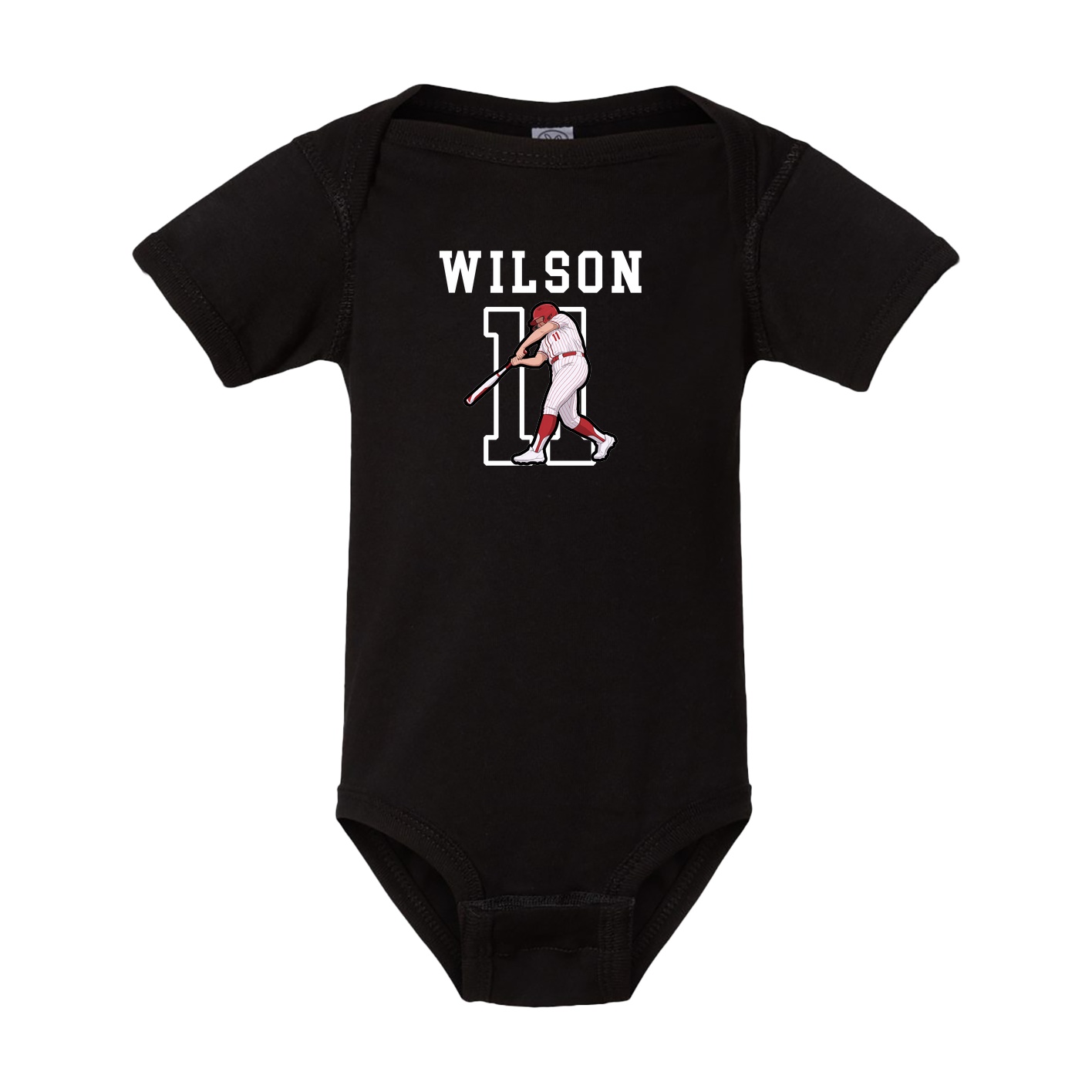 Baby Onesie — Shirsey in Black