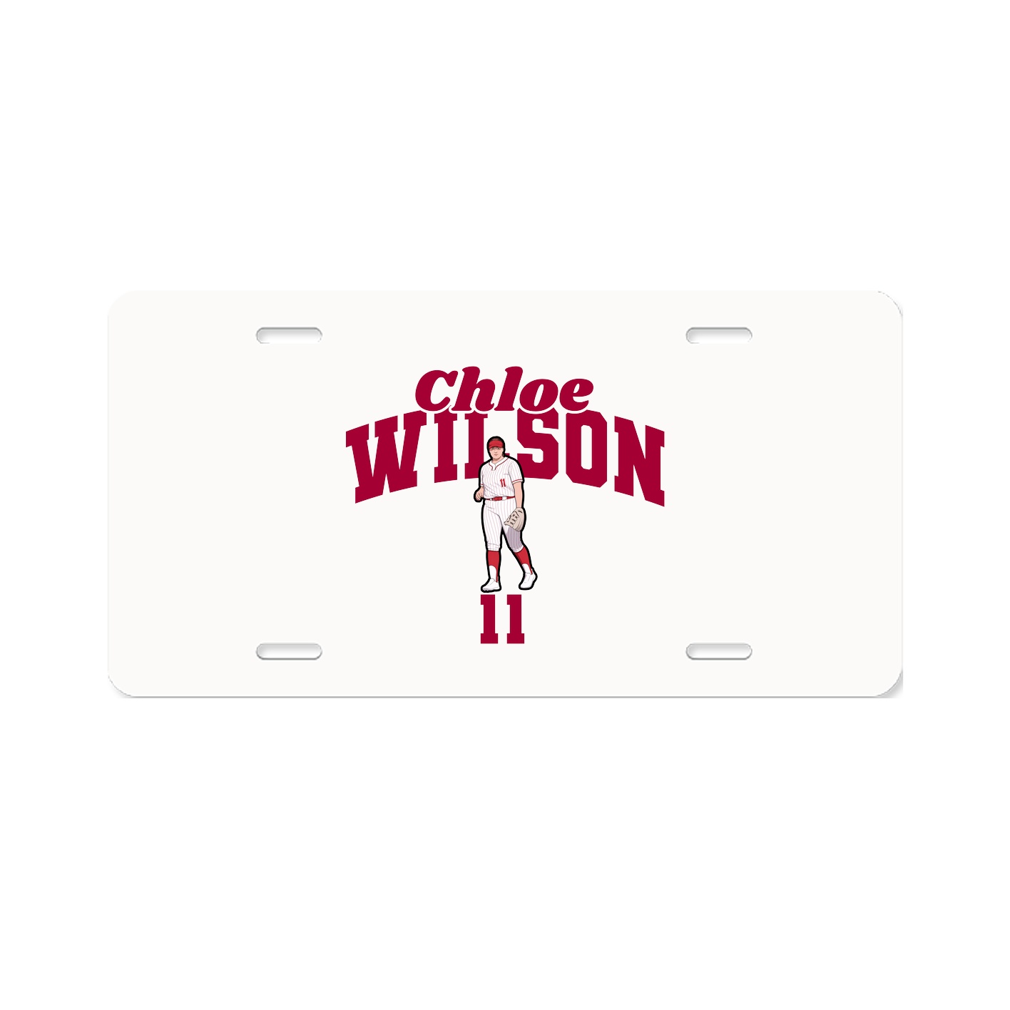 License Plate — Signature Arch in Classic