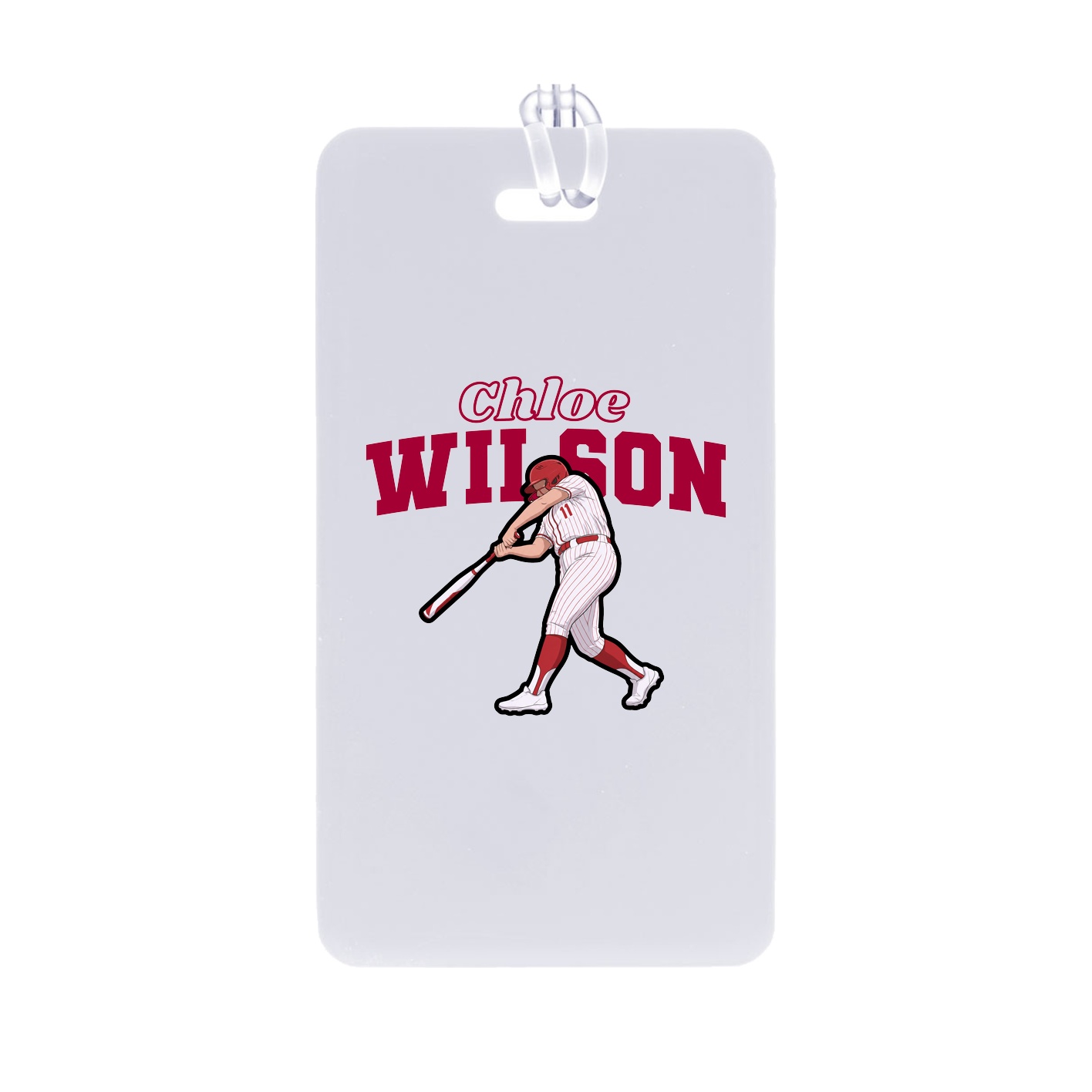 Bag Tag — Name Arch in Classic