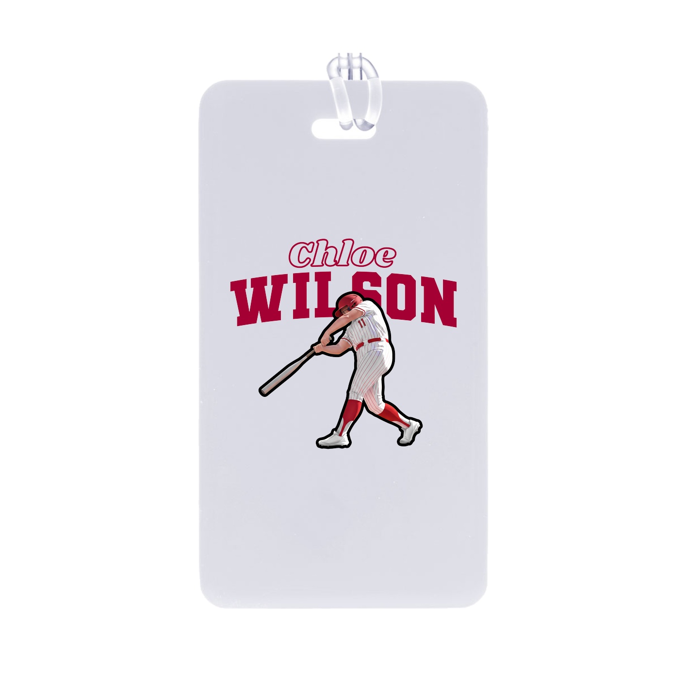 Bag Tag — Name Arch in Classic