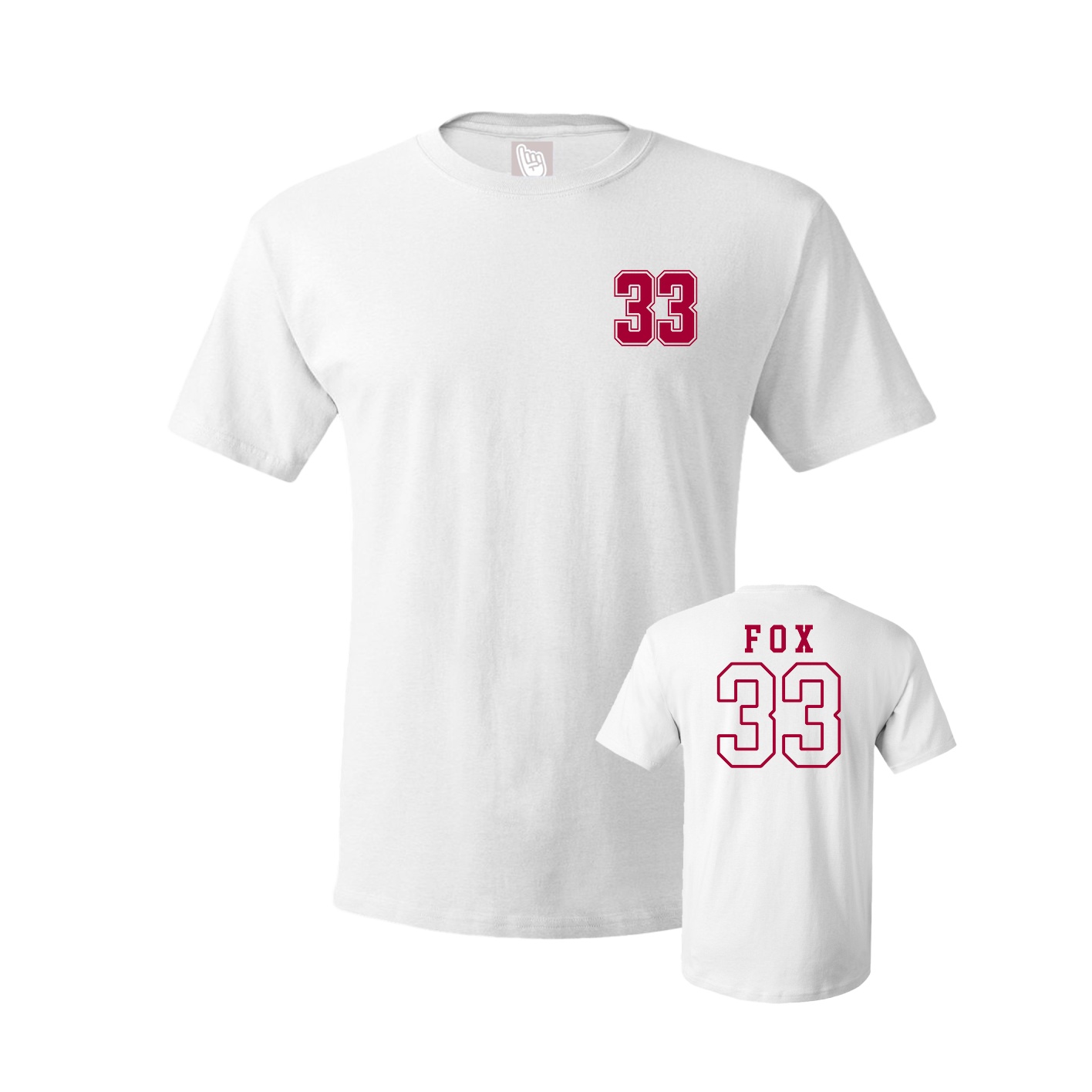 Tee — Chest Back in White